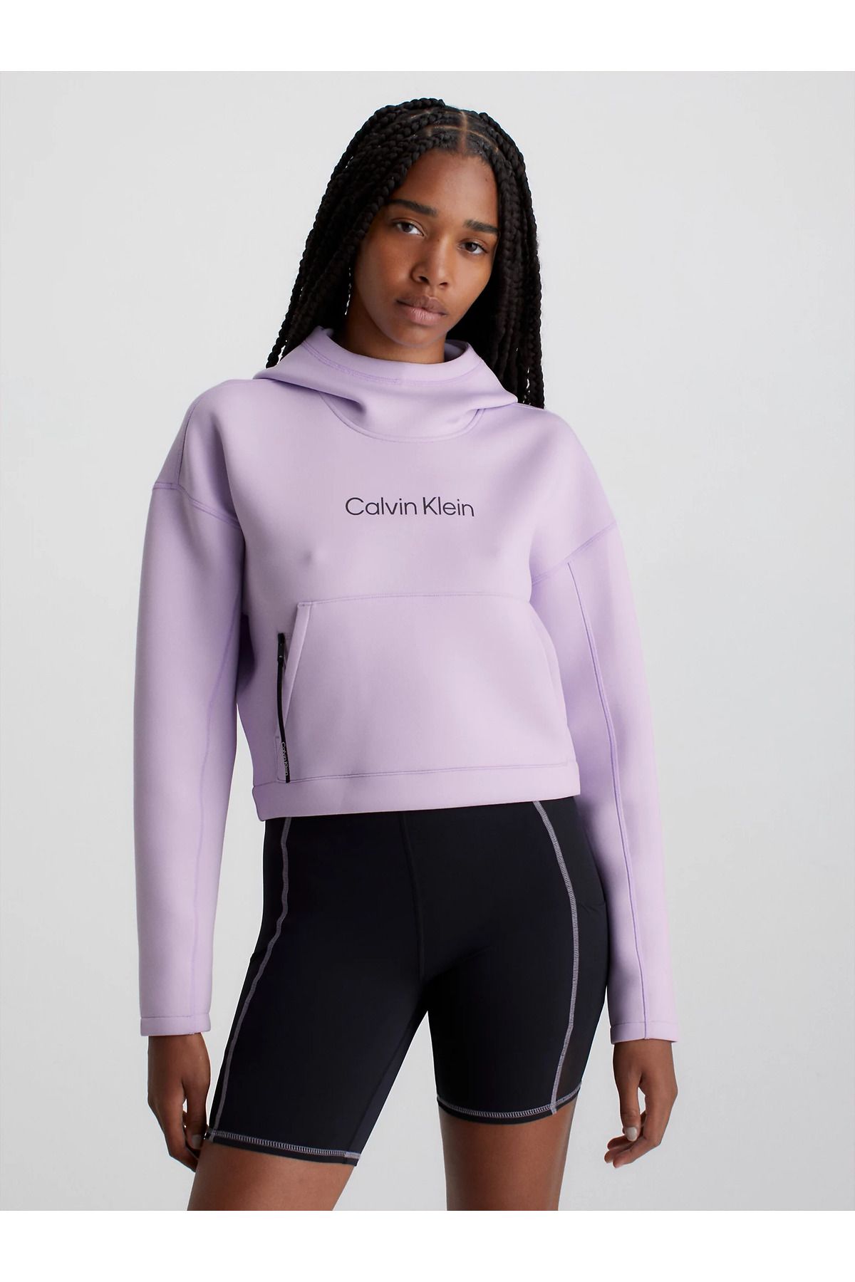 Calvin klein purple sweater hotsell