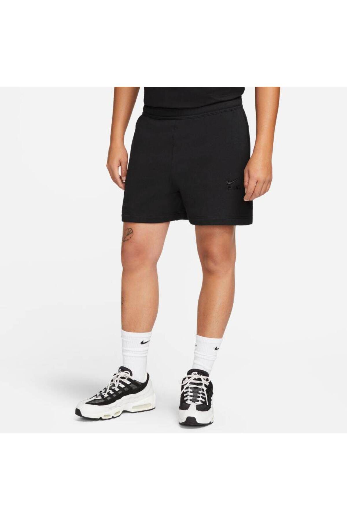 Shorts Nike Air French Terry Masculino Black