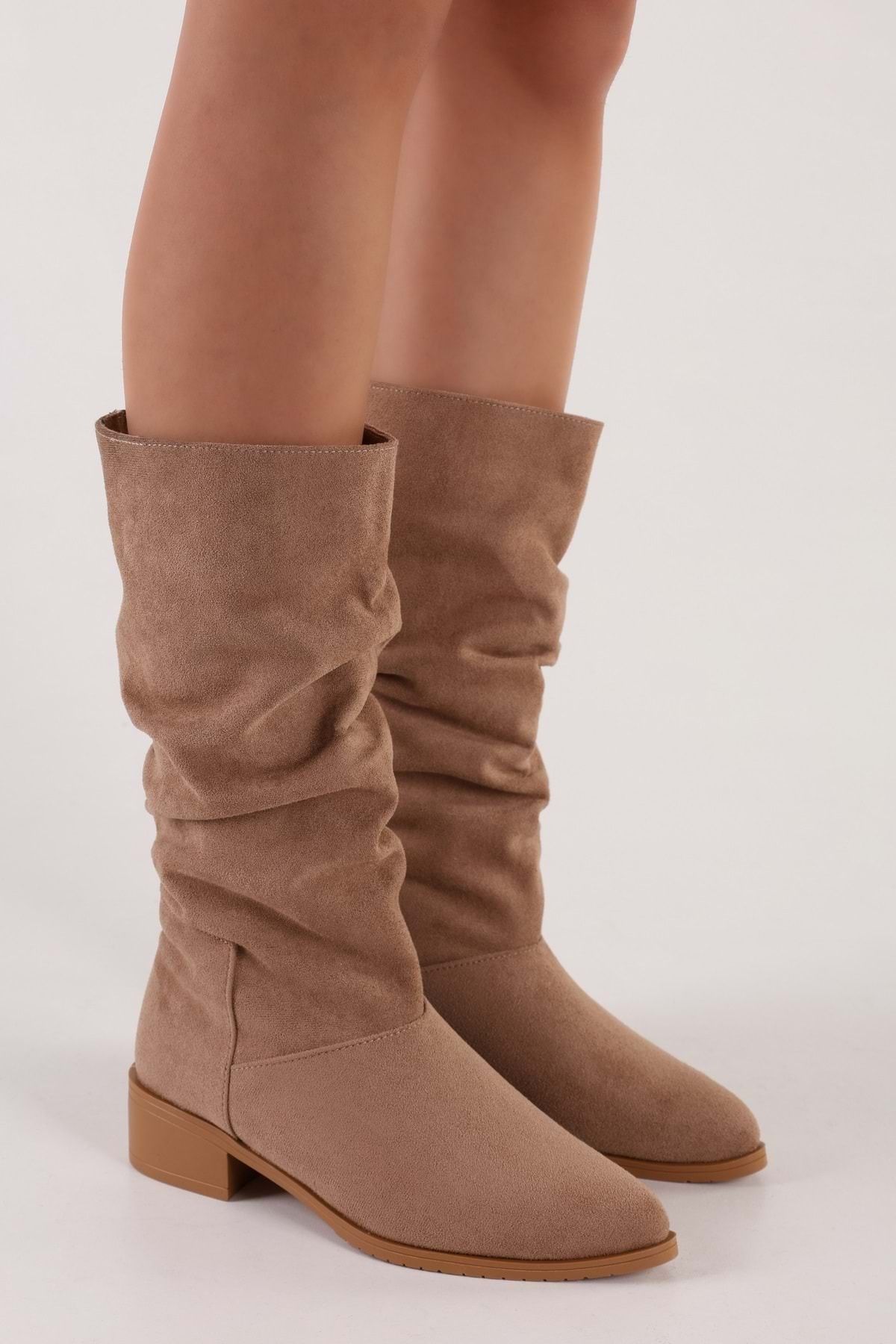Mink suede boots outlet