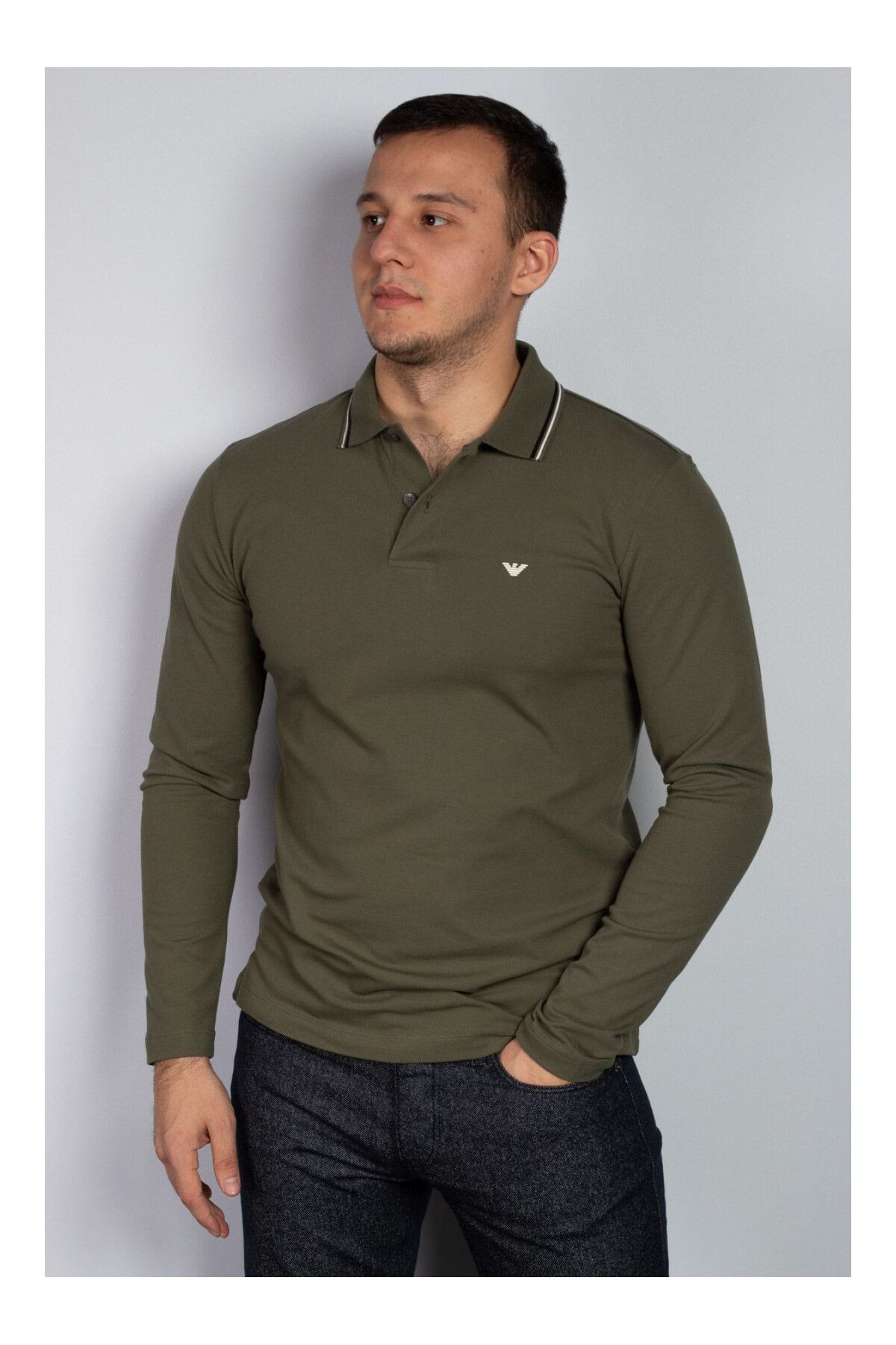 Emporio Armani Polo T-shirt - Green - Relaxed fit - Trendyol