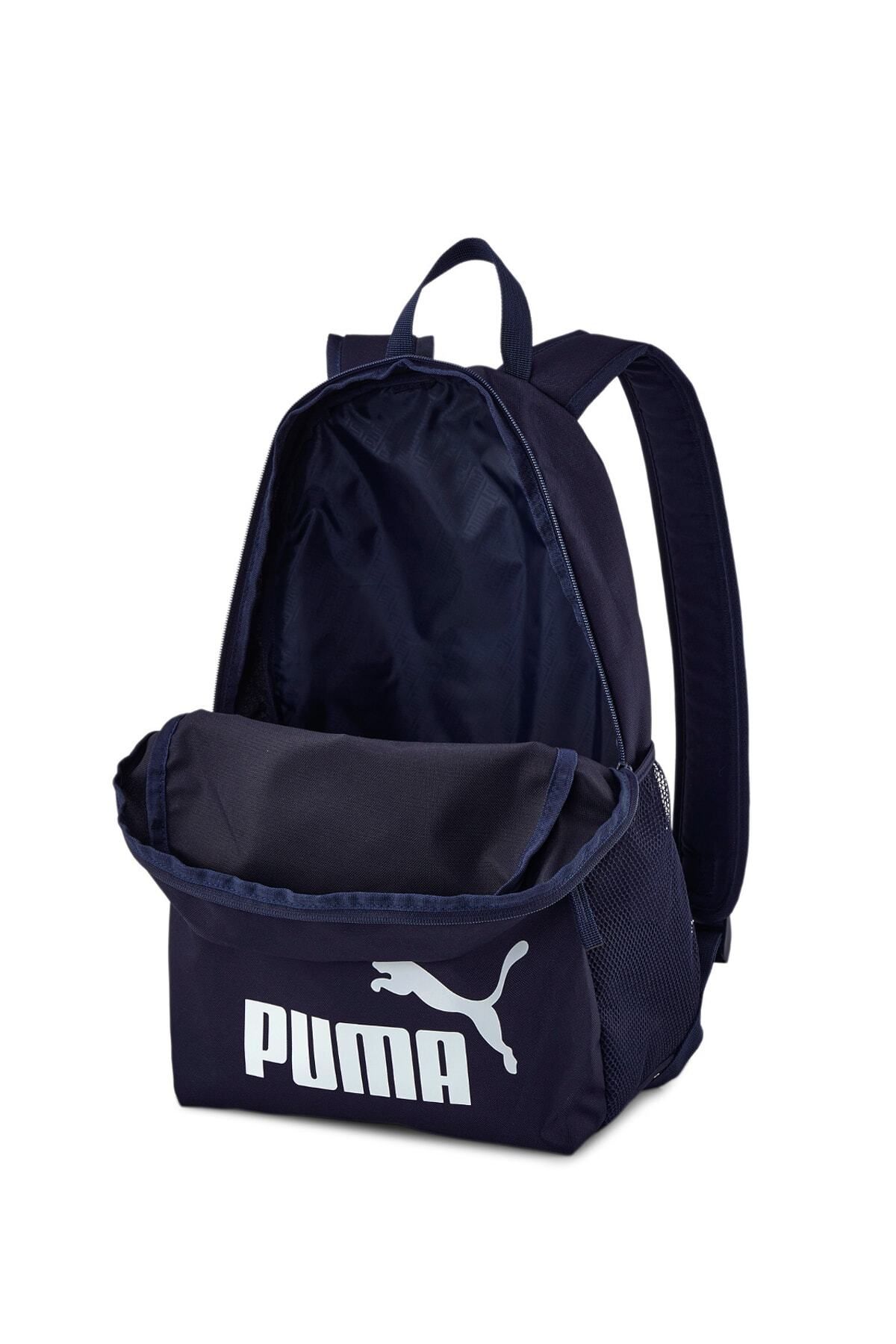 Puma black discount and blue backpack