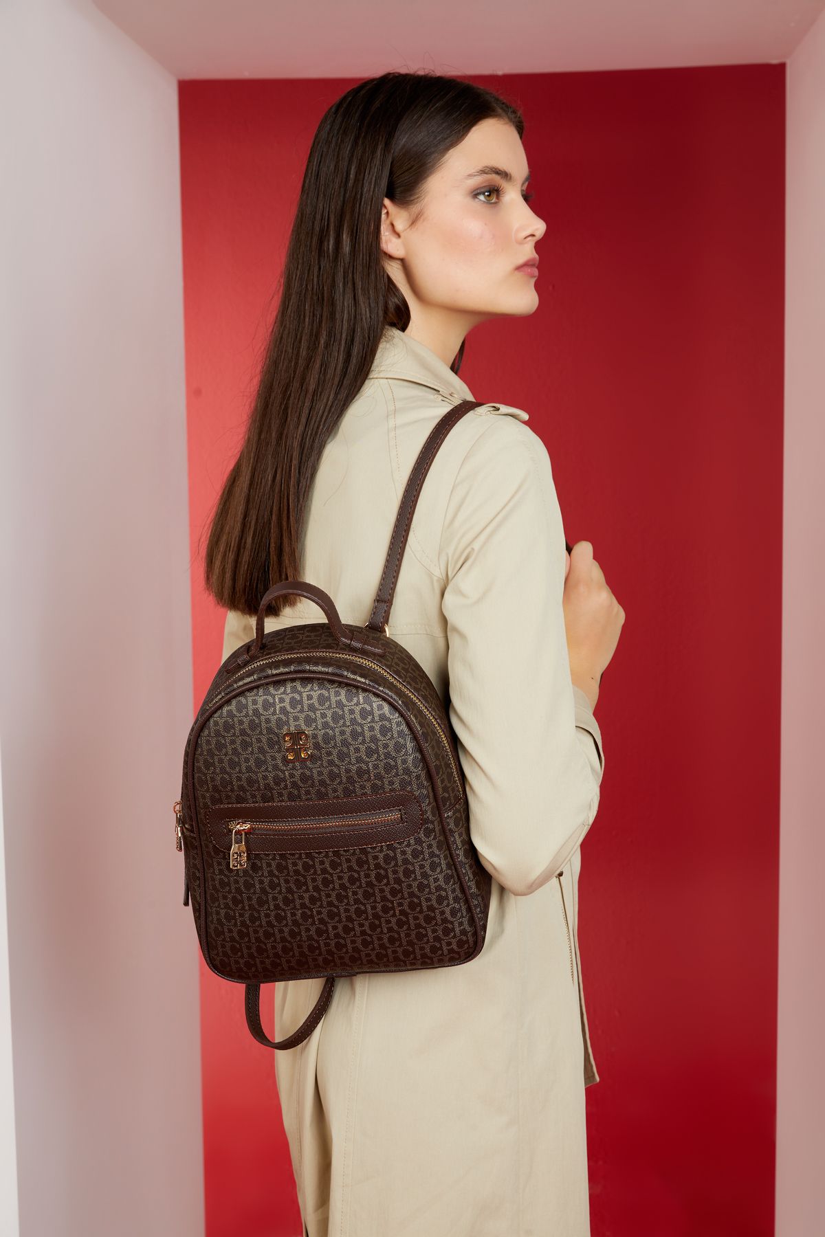 Pierre cardin backpack deals