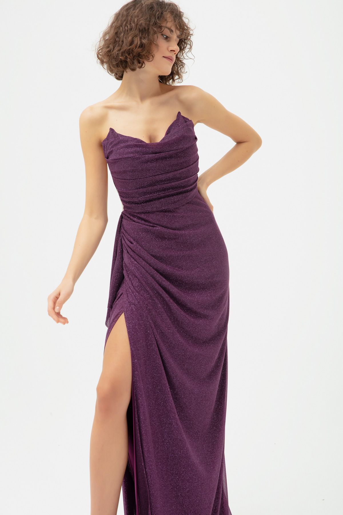 Glitter outlet evening dress