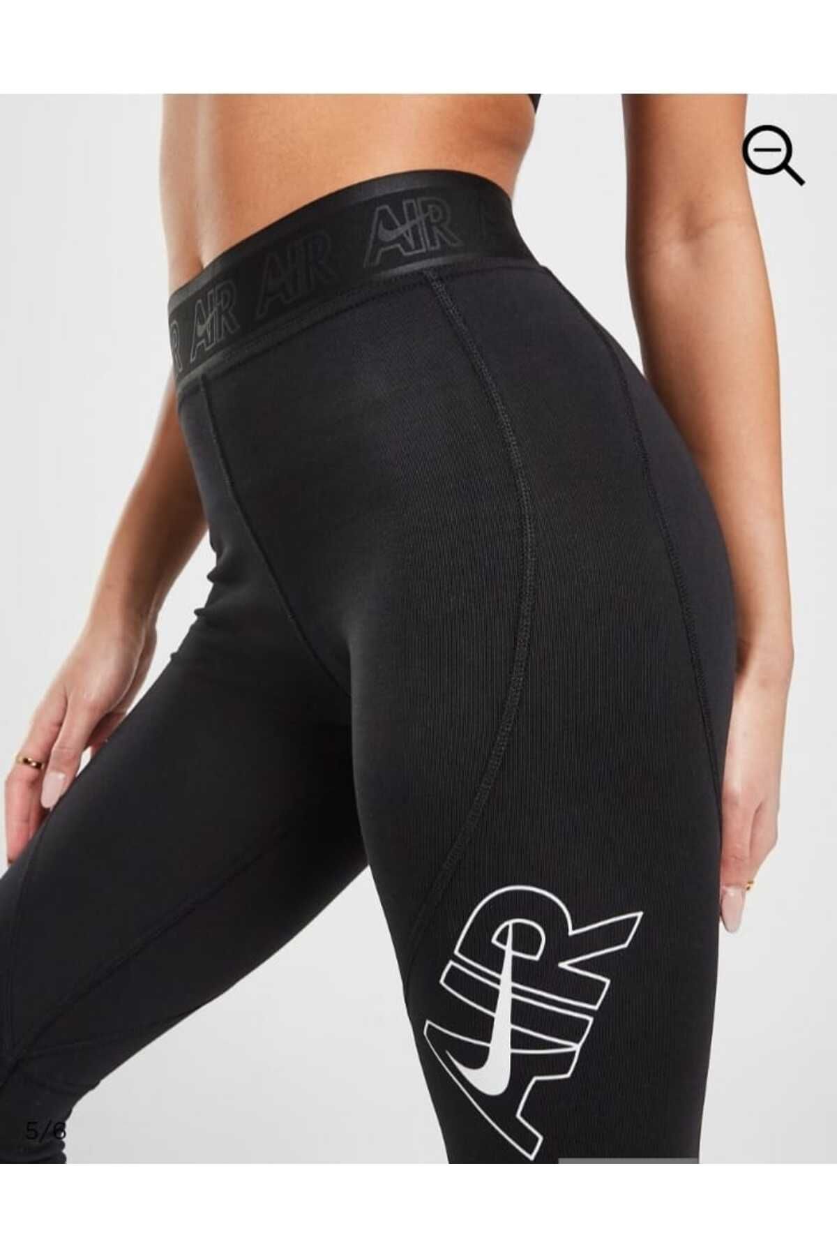 Nike Power Sculpt Hyper Tight Fit 7/8 High Waisted Sculpting Black Sports  Tights - Trendyol