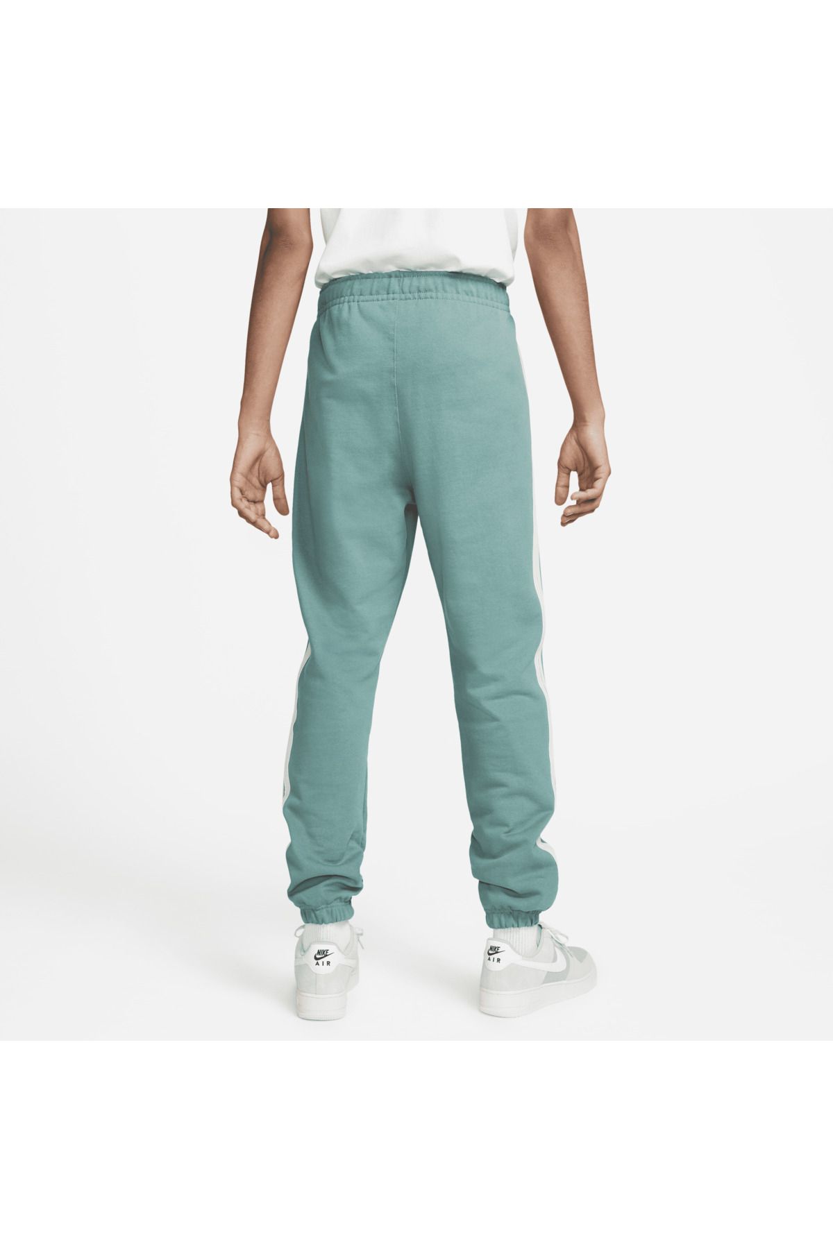 Nike Sportswear Retro Fleece Men s green cotton Sweatpants Trendyol