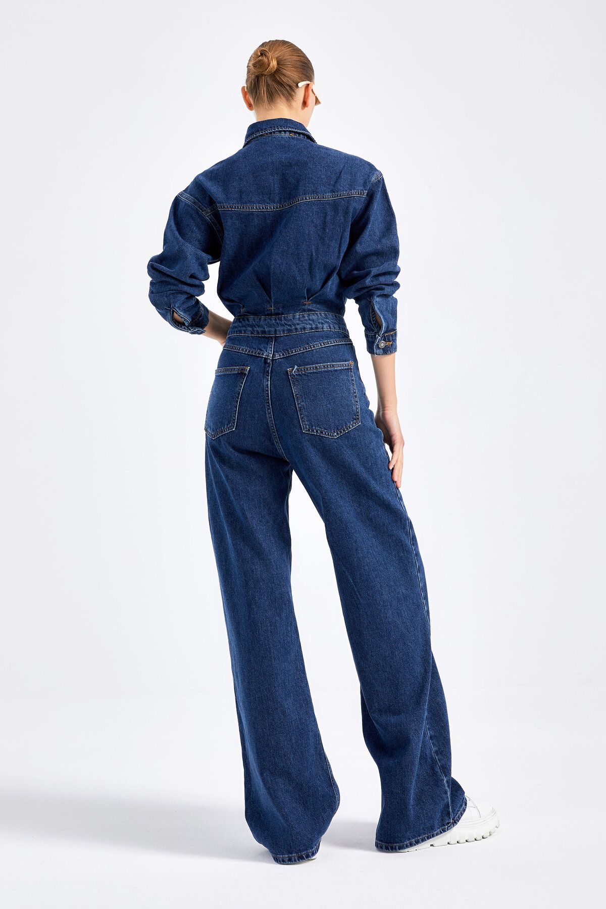 Cotton loose jumpsuit new arrivals