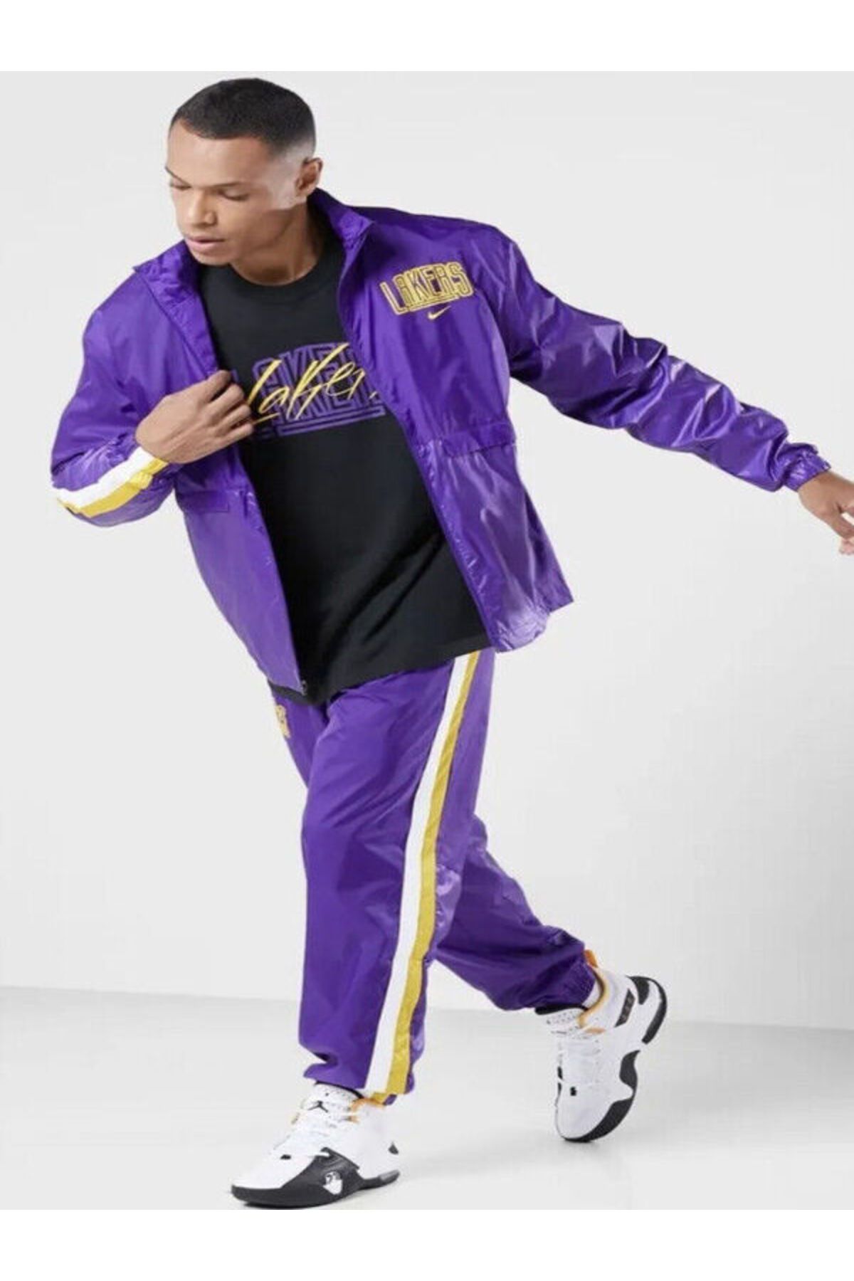 Lakers tracksuit shop purple
