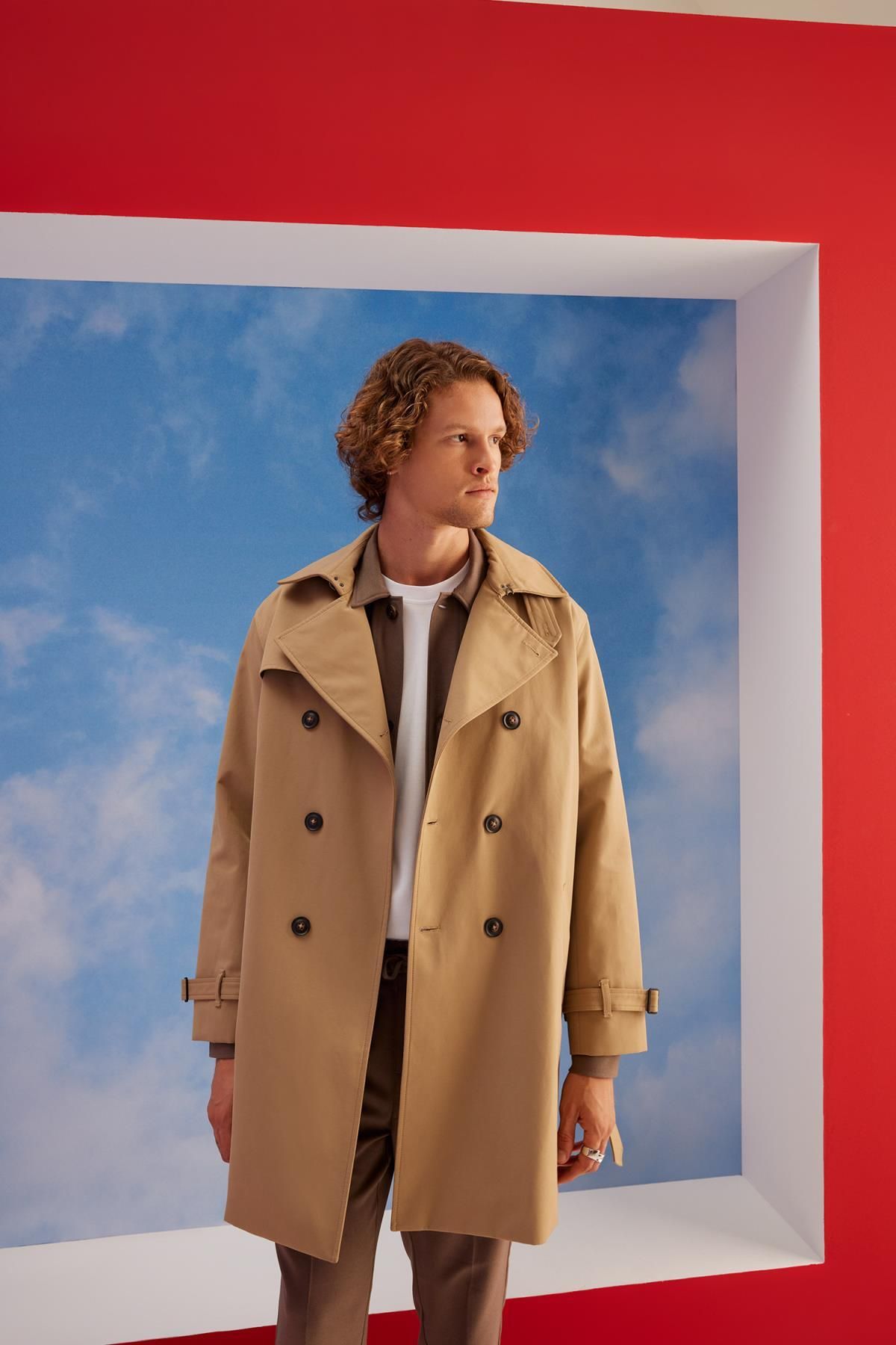 Polo trench coat new arrivals