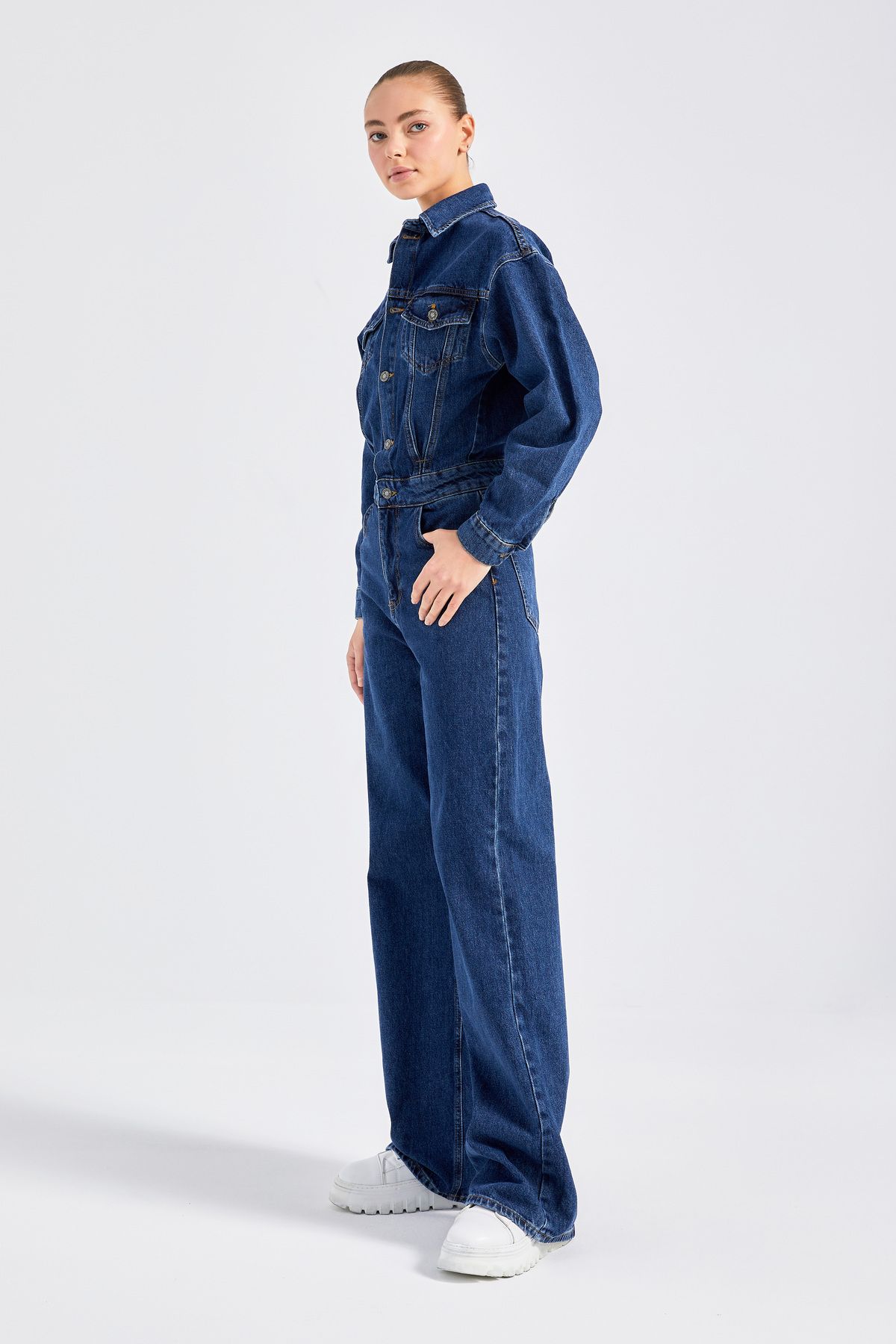 Buy Retro Loose Jeans Overalls, Loose Denim Pants, Oversized Baggy Ladies  Pants, Streetwear Jumpsuit, Casual Denim Dungarees, Mother's Day Gift  Online in India - Etsy