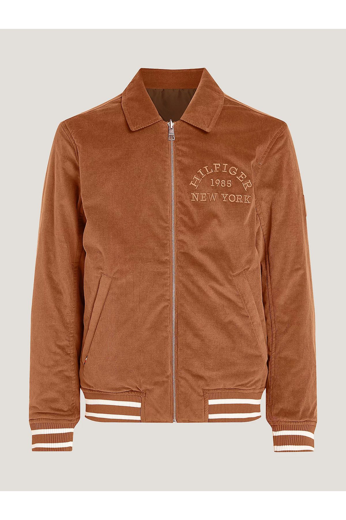 Brown tommy clearance hilfiger coat