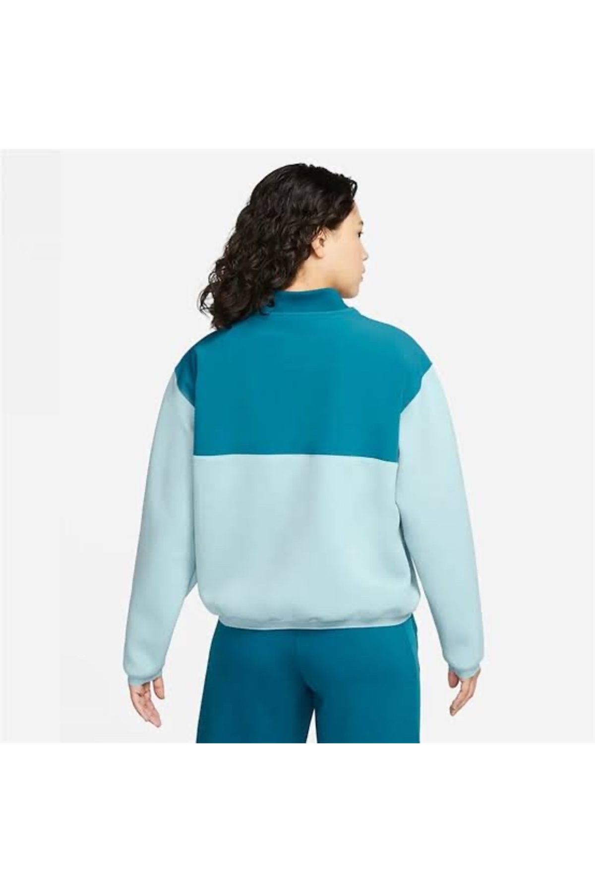 Nike half zip windbreaker womens top