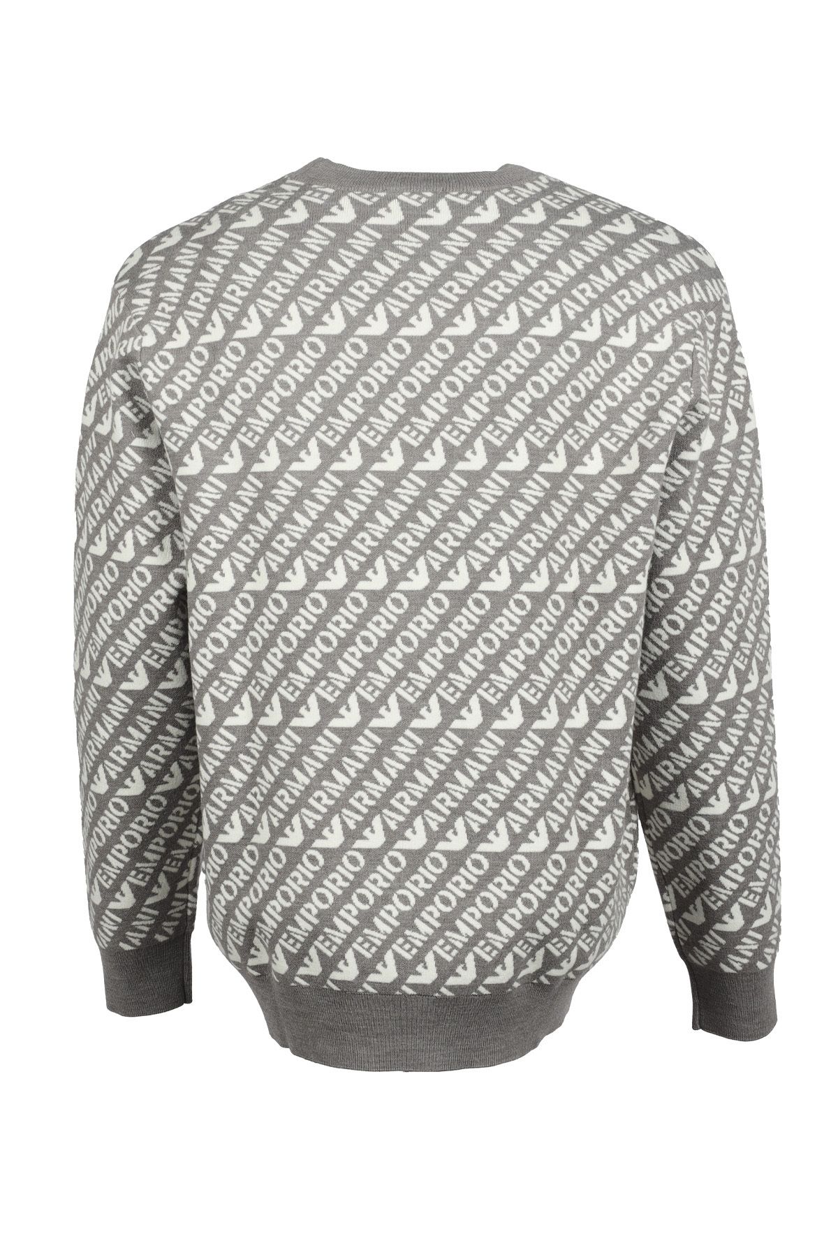 Grey armani hotsell jumper