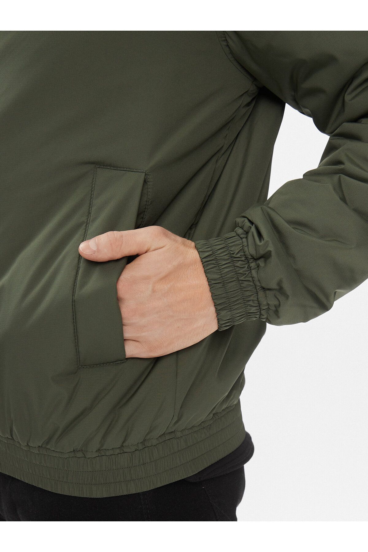Calvin klein olive green jacket cheap