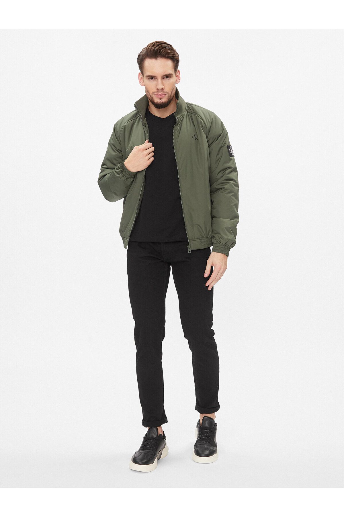 Calvin klein top olive green jacket