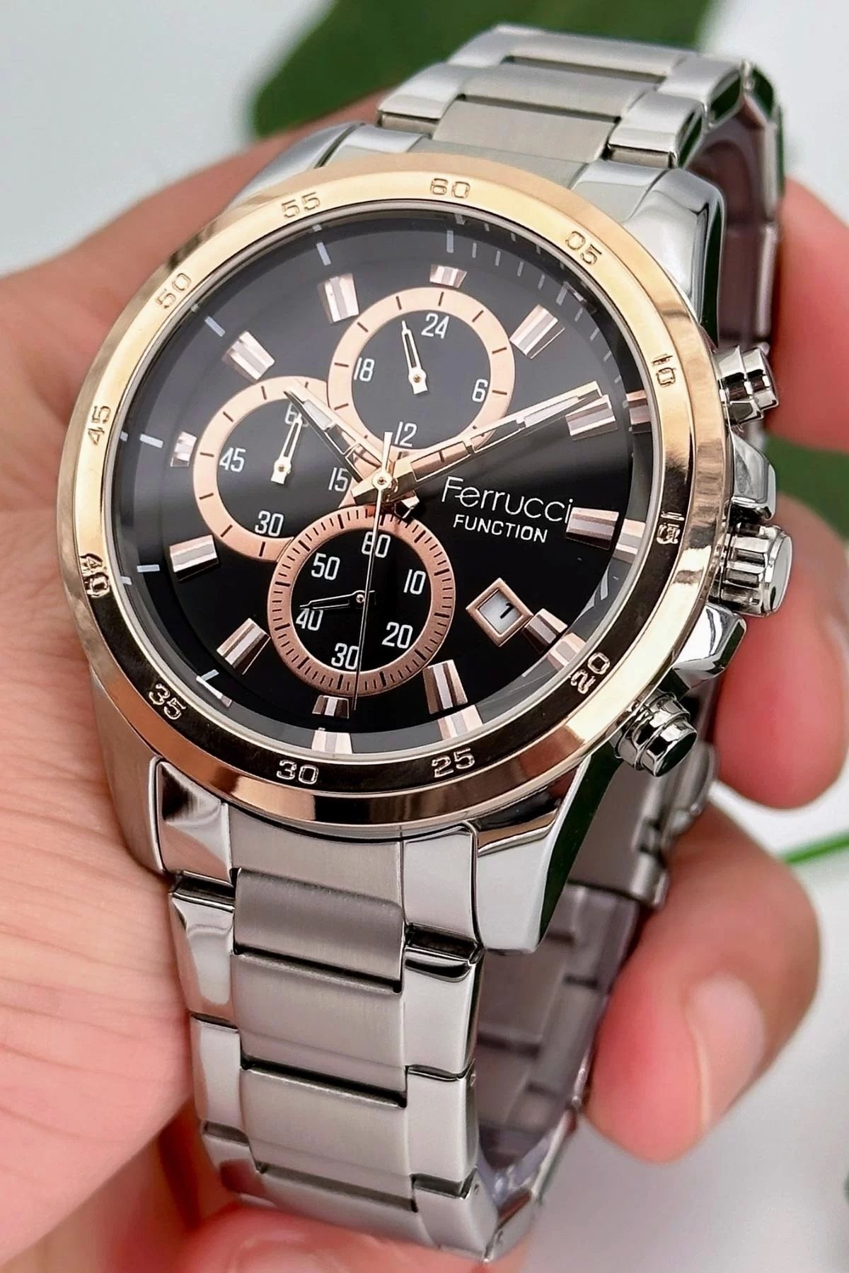 Ferrucci staınless steel case back on sale