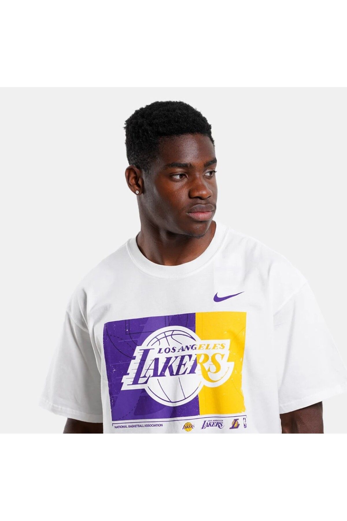 Lakers basketball nike hotsell shirt
