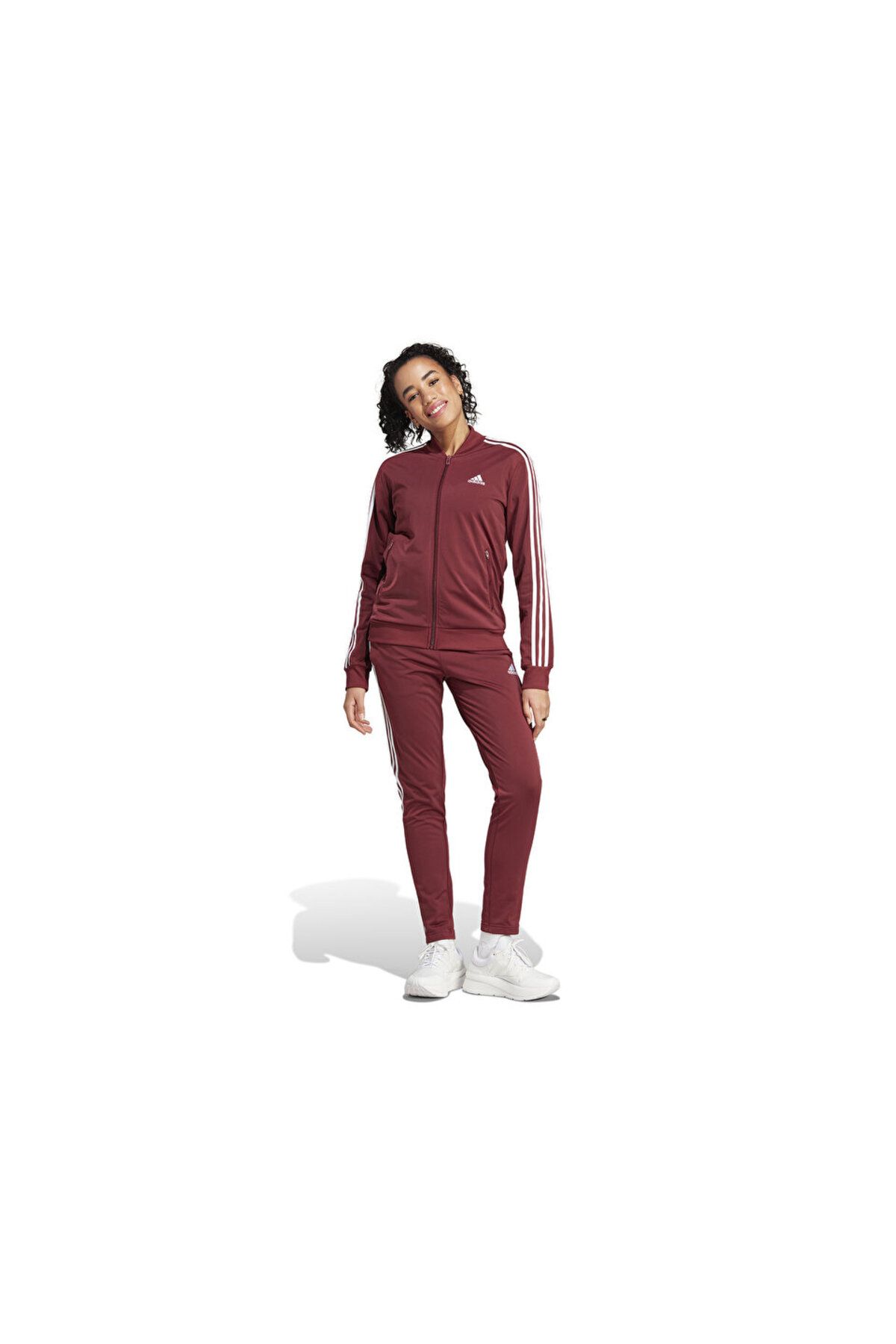 Adidas store sweatsuit red