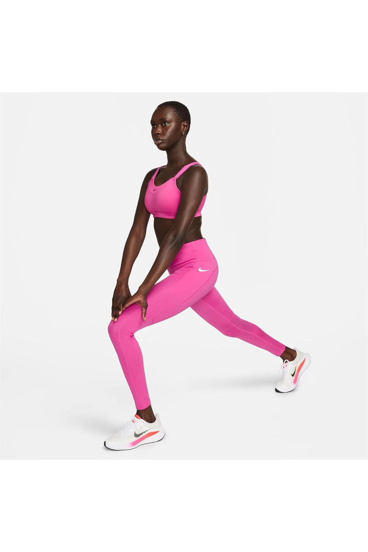 Pink sports leggings sales
