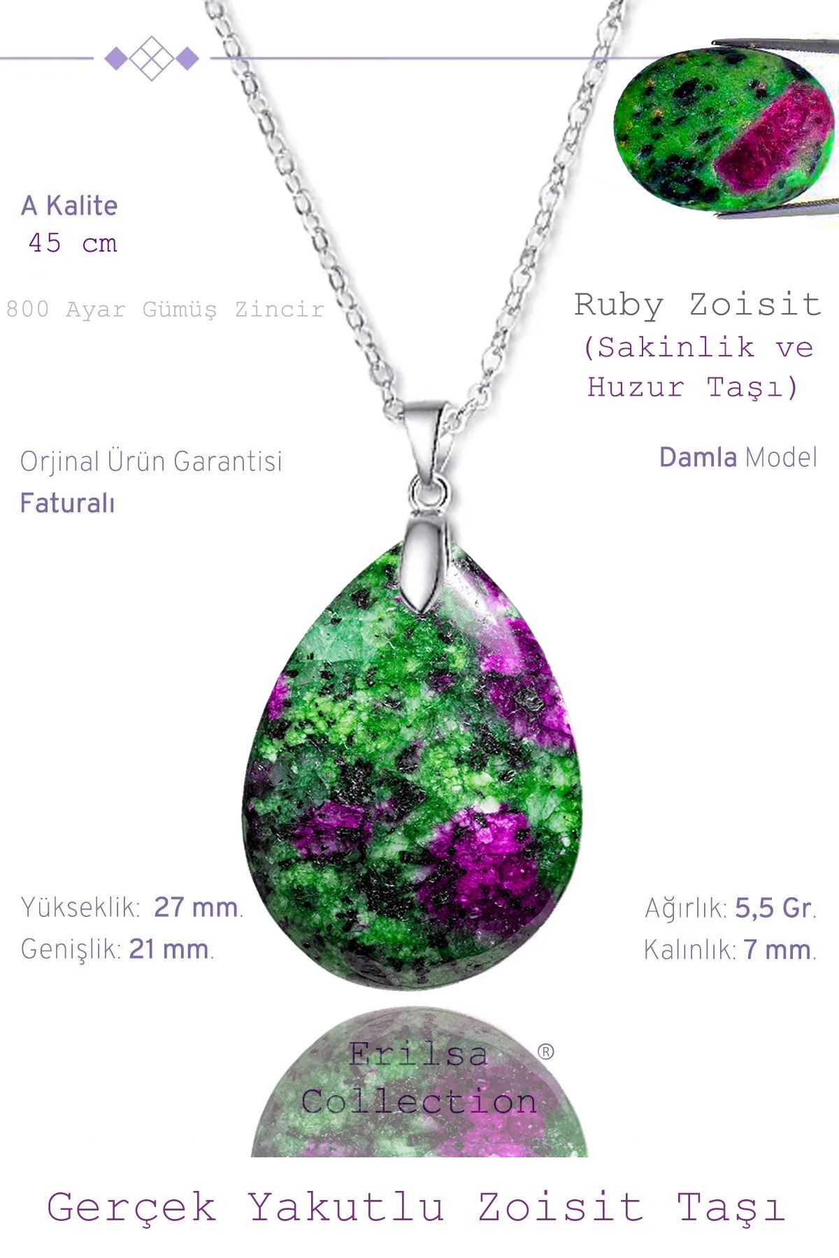 Ruby zoisite hot sale necklace