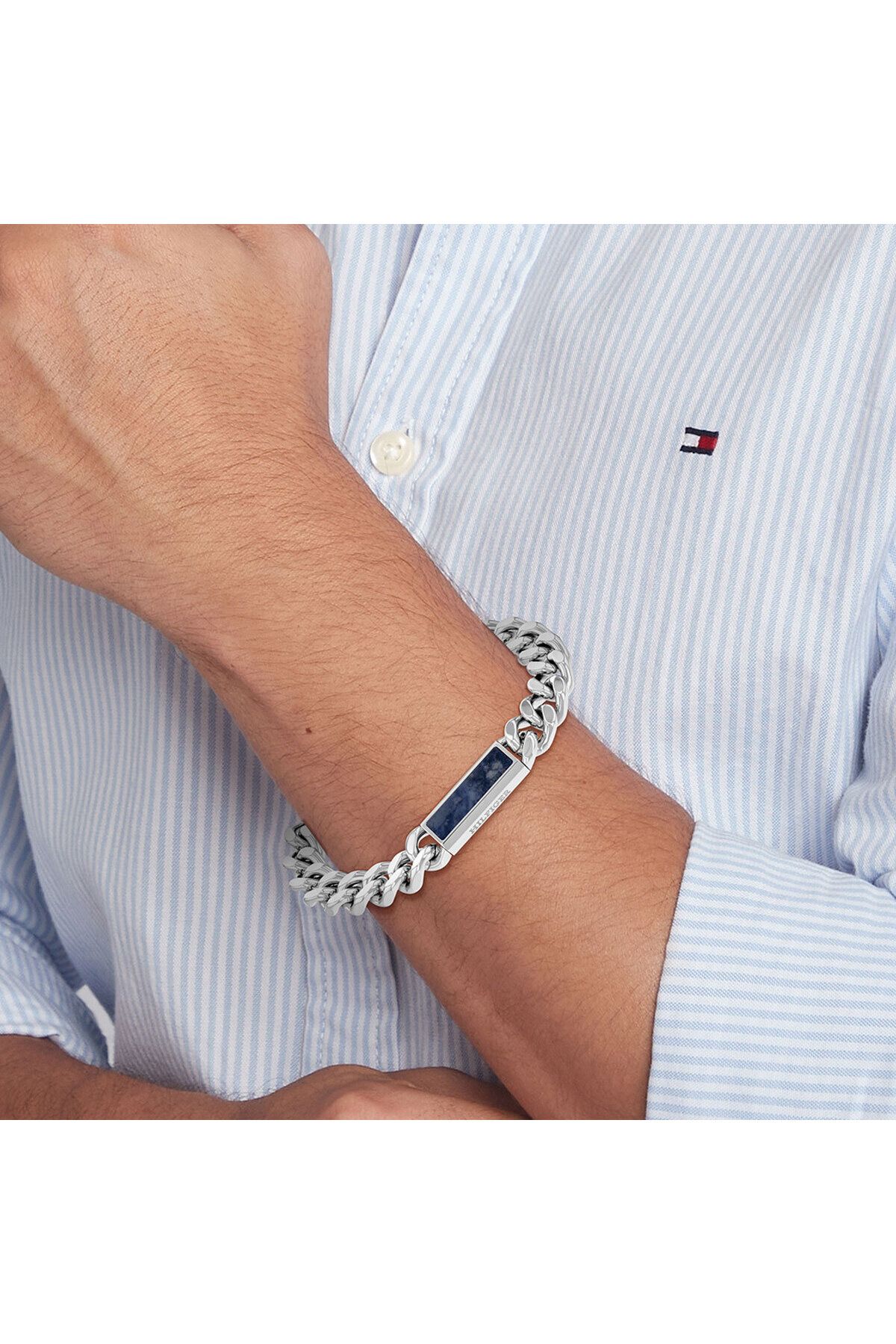 Tommy hilfiger chain on sale bracelet mens