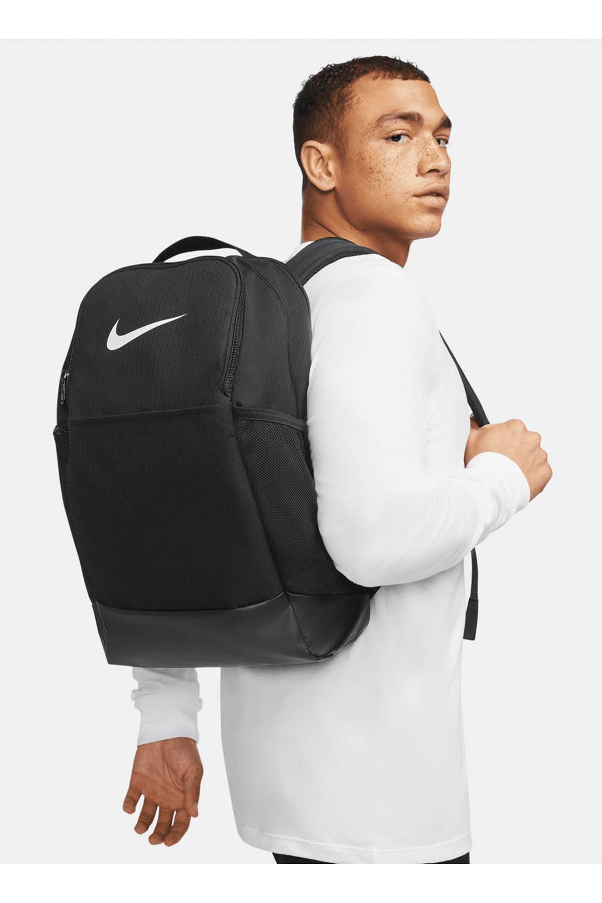 Nike Backpack Black Plain Trendyol