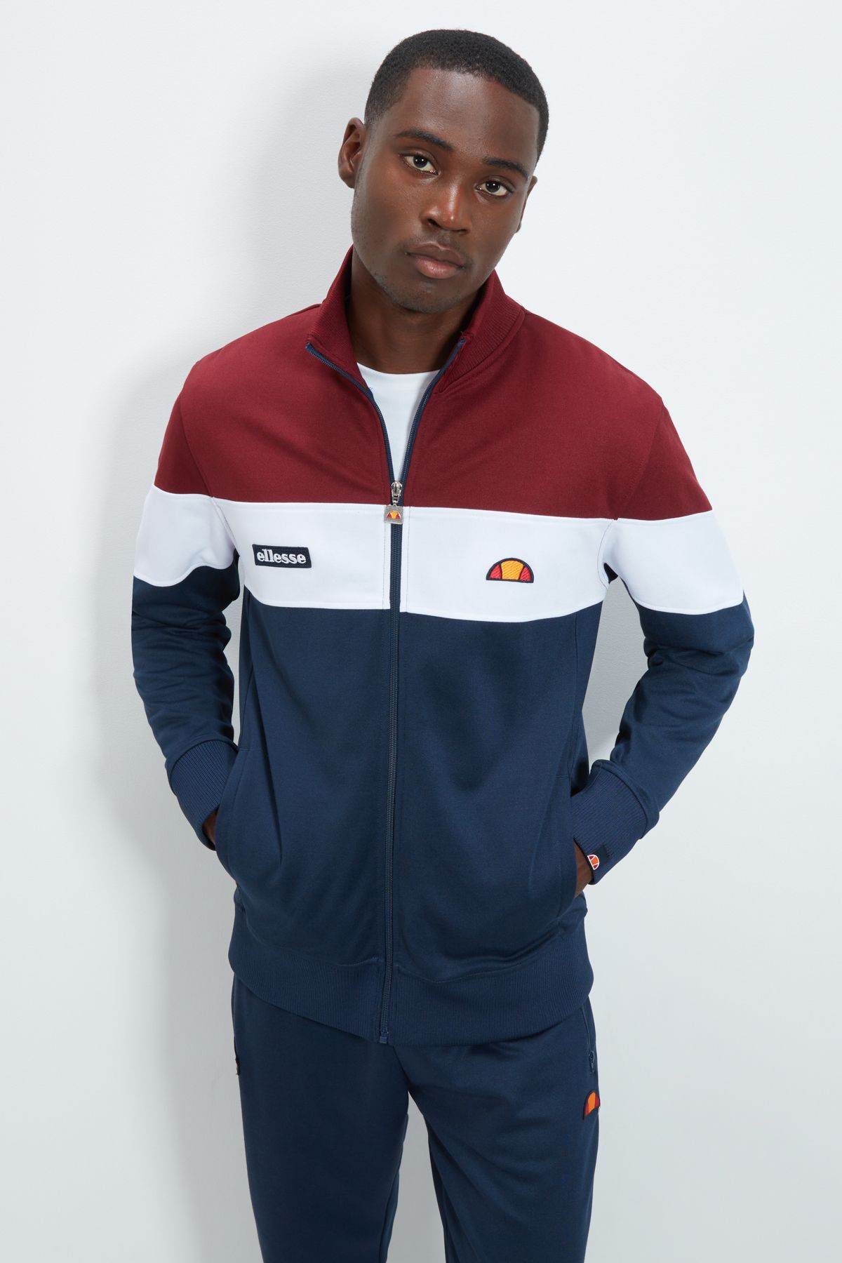 Red ellesse jumper discount