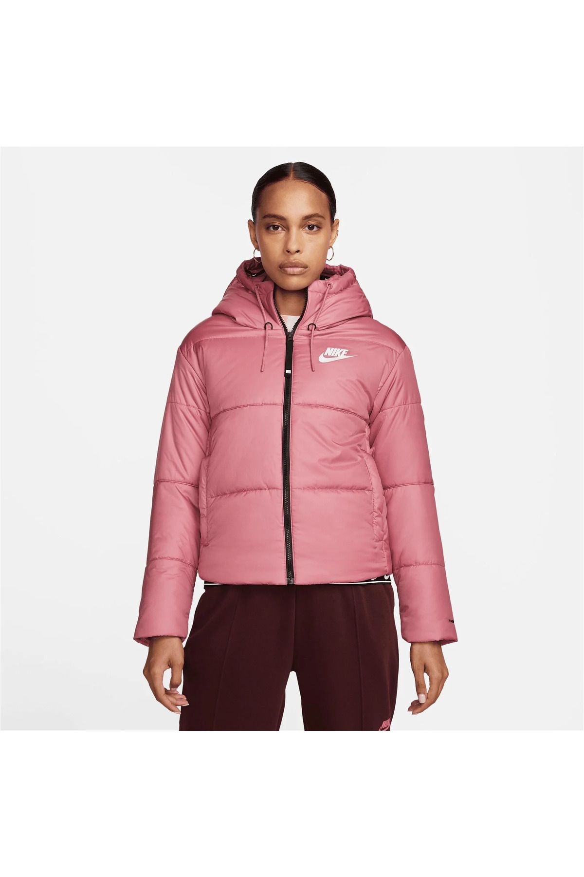 Nike womens pink jacket best sale