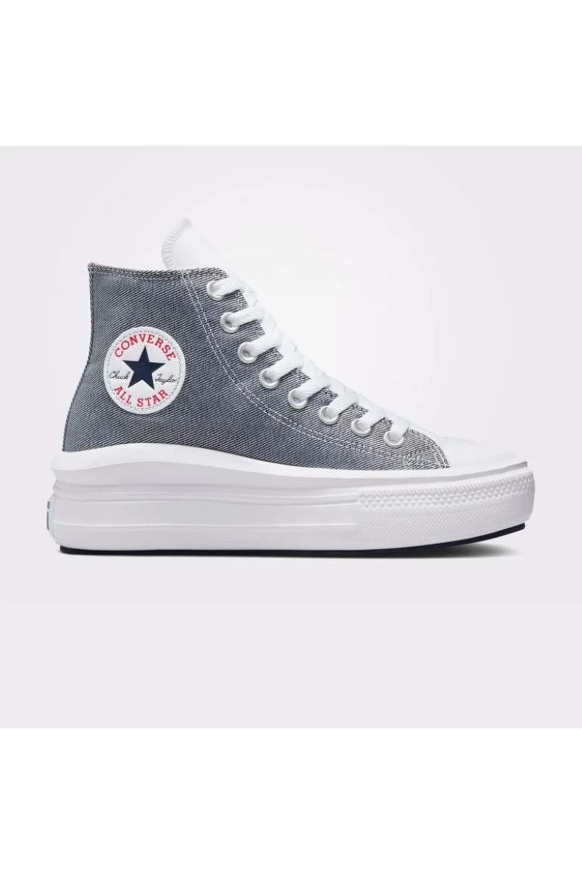 Converse Chuck Taylor All Star Move Platform Retro Denim Women s