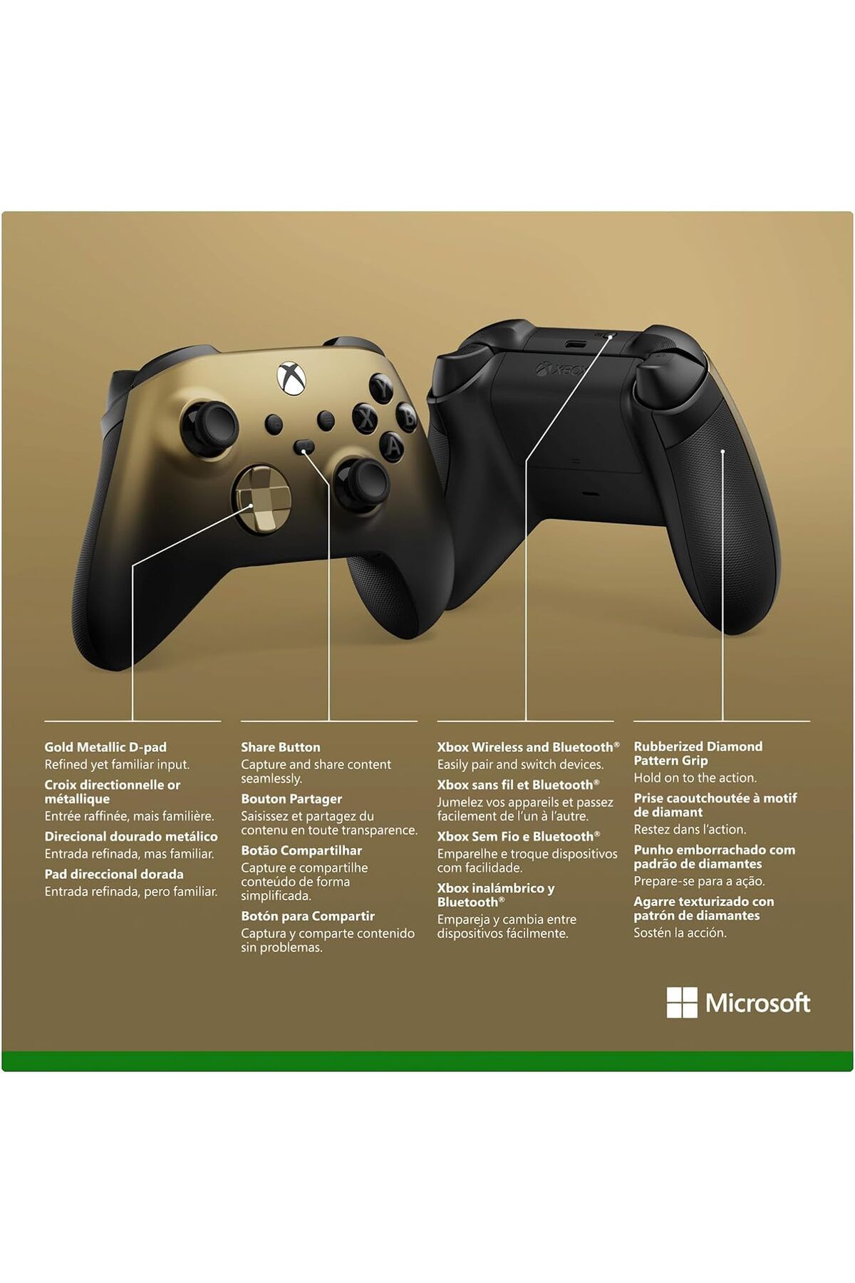 Gold shop controller xbox