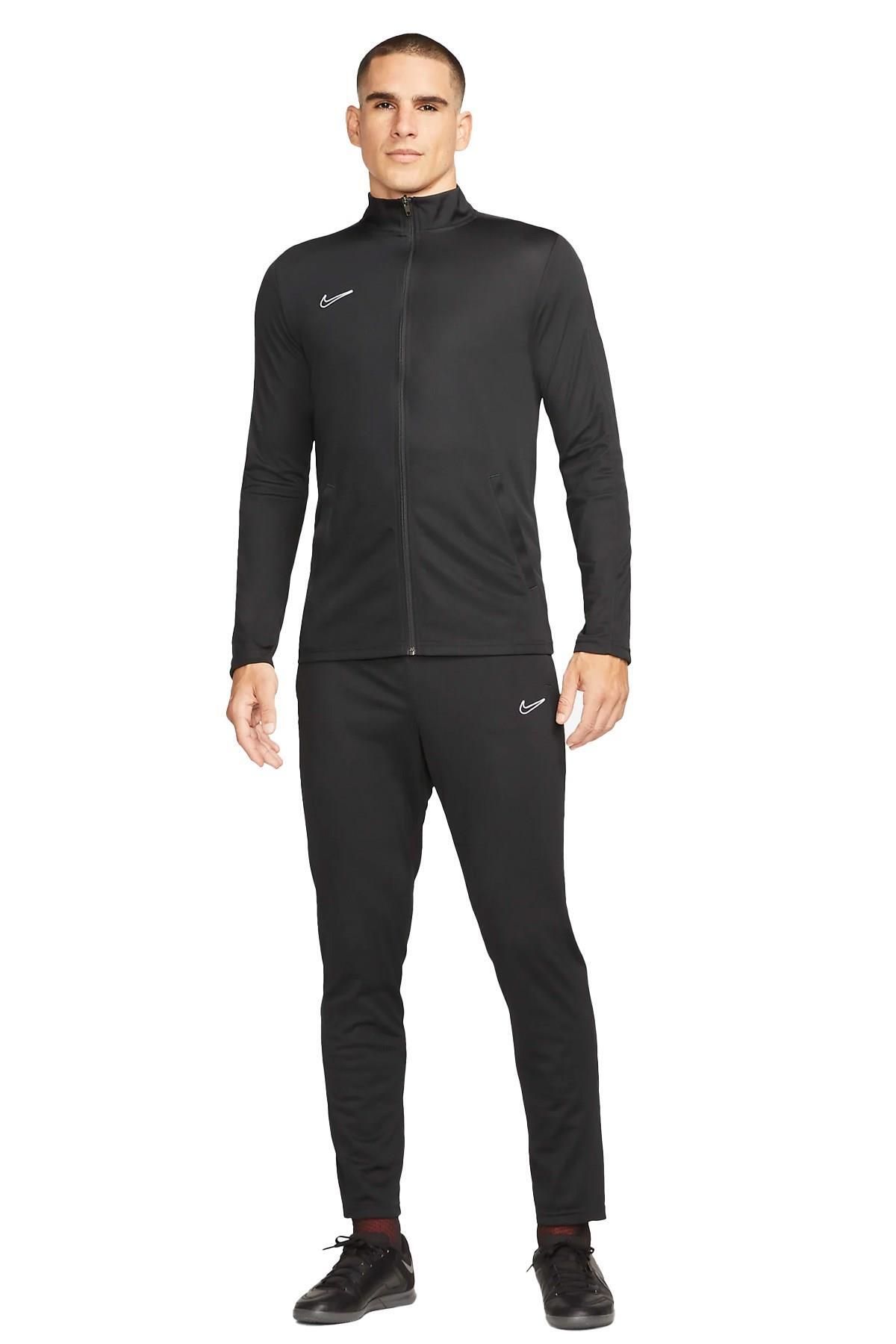 Men's nike shop black tracksuit