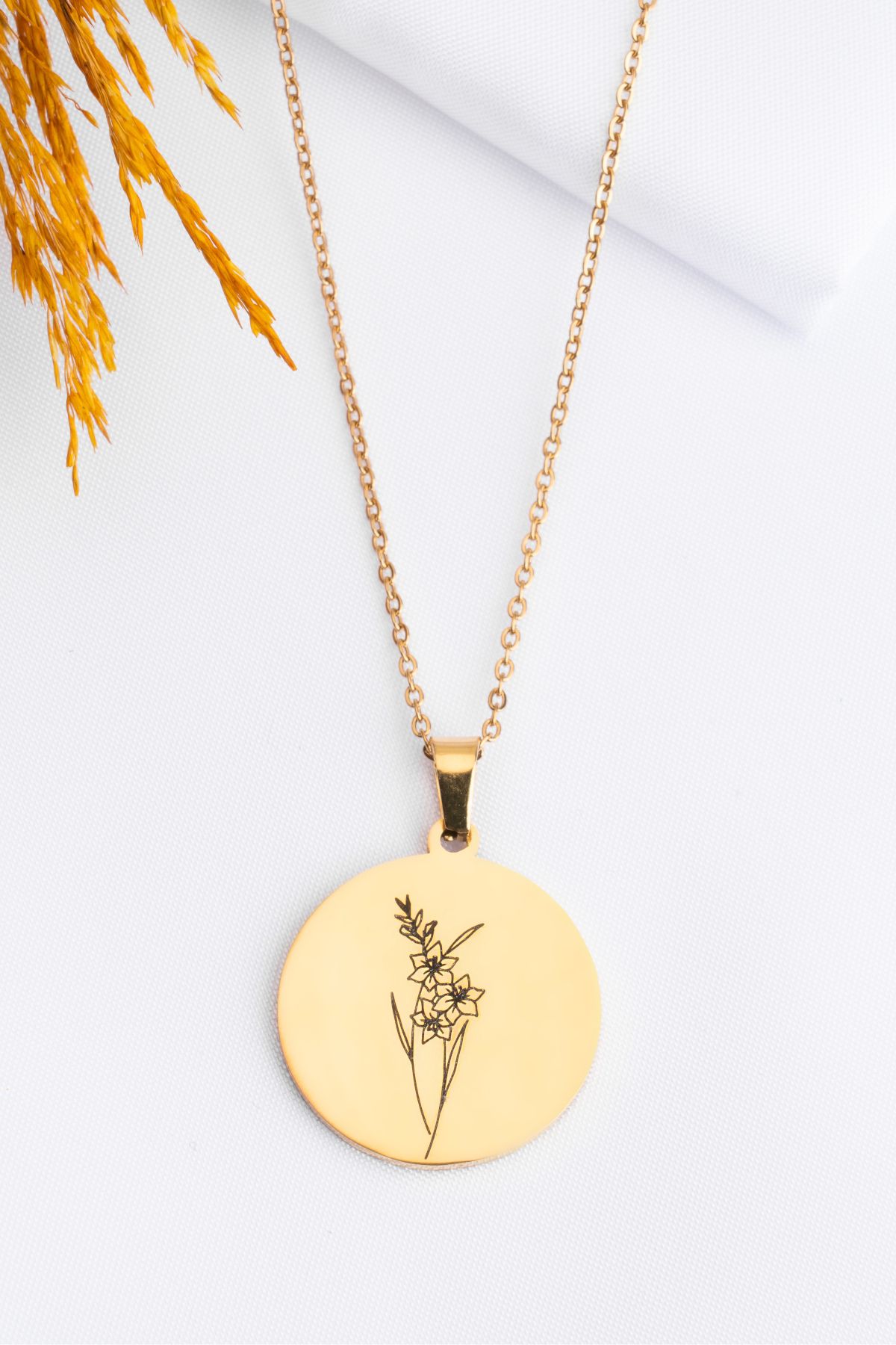 Gladiolus necklace discount