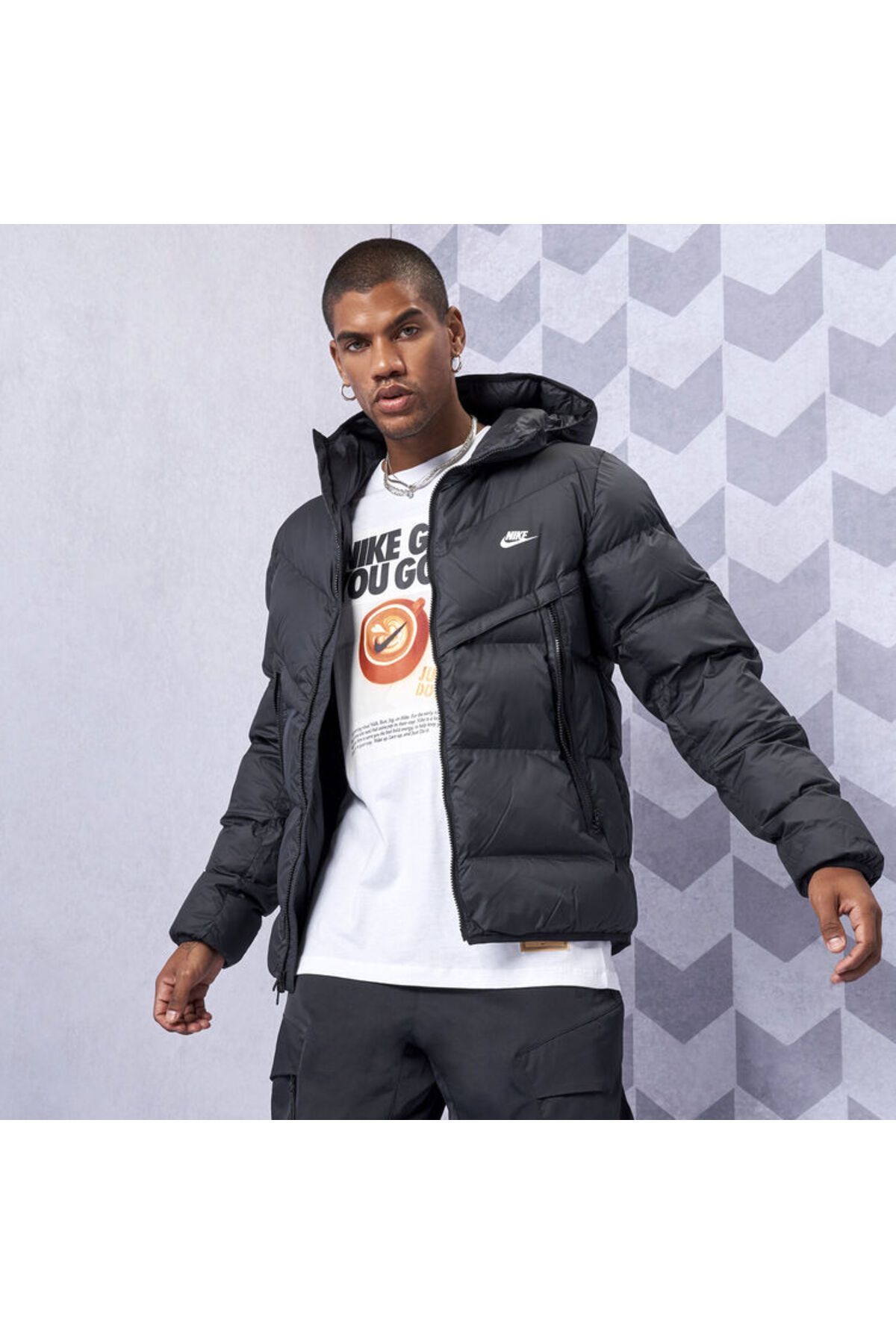 Nike snow jacket sales