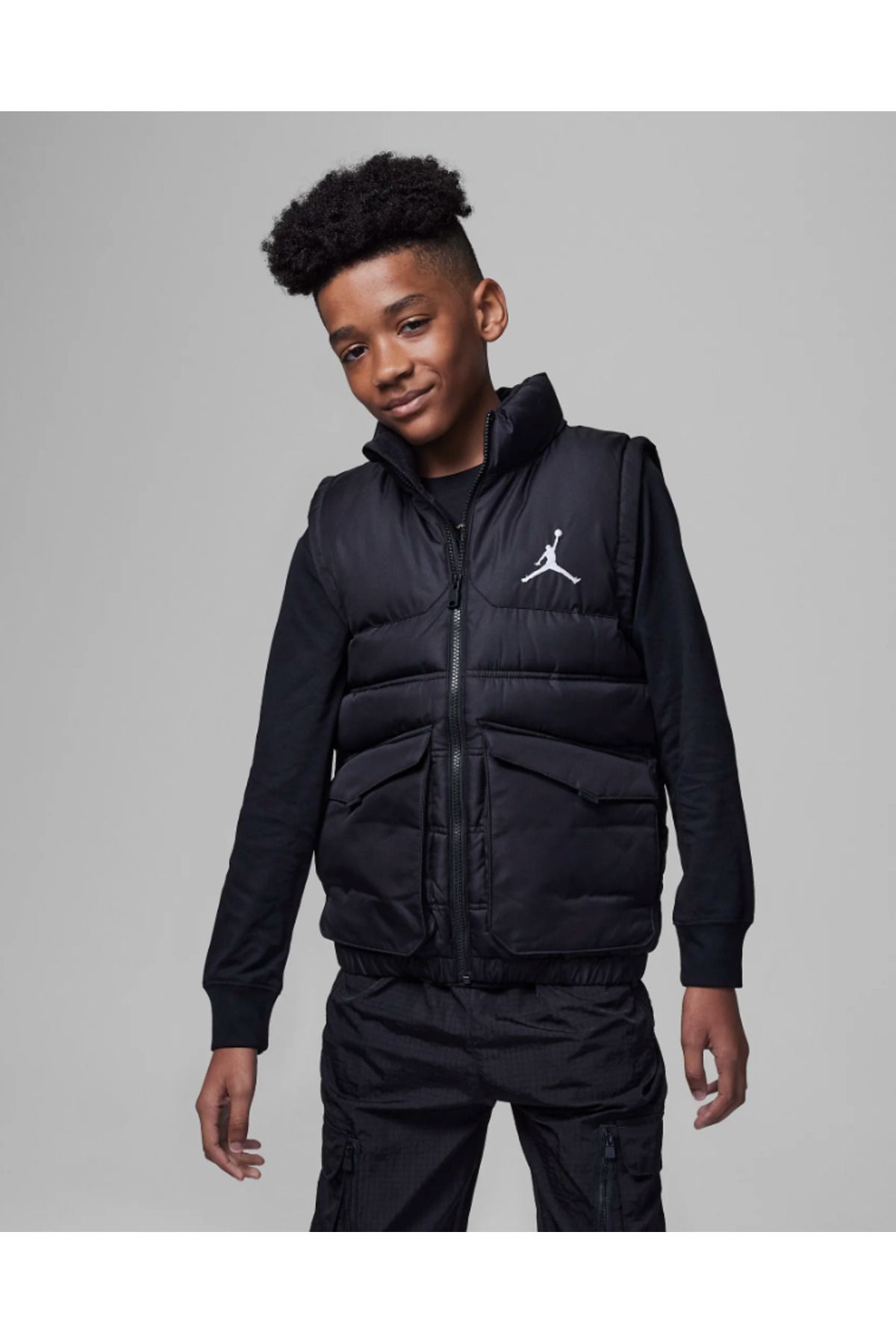 Black vest nike best sale