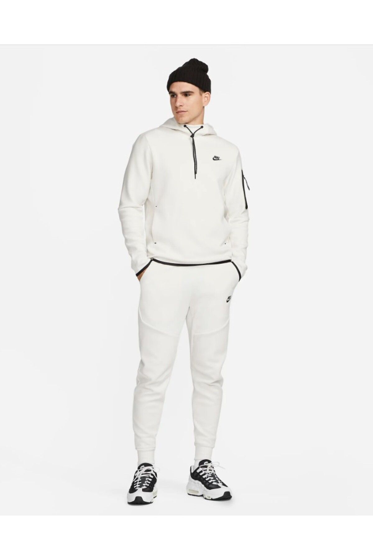 Nike Sportswear Tech Fleece Men s Joggers White White Men s Sports