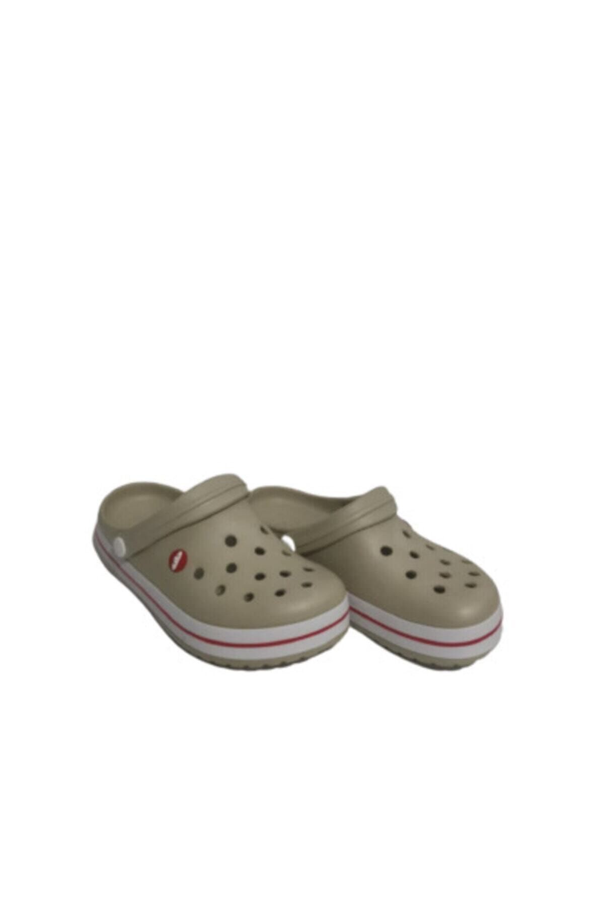 Ak nal Bella Crocs Cream Slippers Trendyol