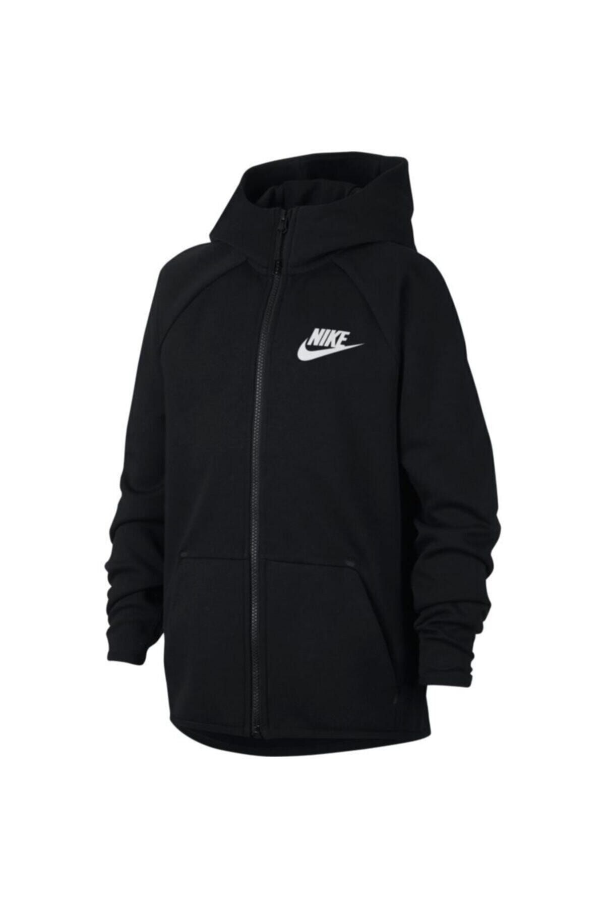 Nike Boy s Black Nike Sports Jacket Trendyol
