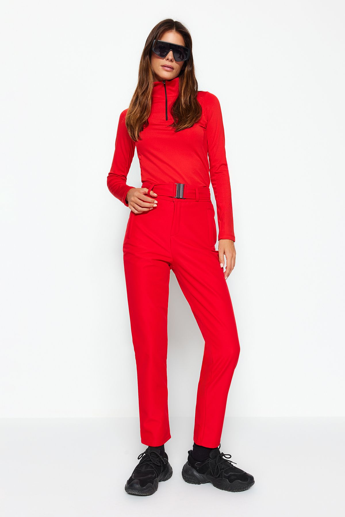 Trendyol Collection Winter Essentials/Ski Collection Red Water Repellent  Parachute Trousers THMAW24EA00001 - Trendyol