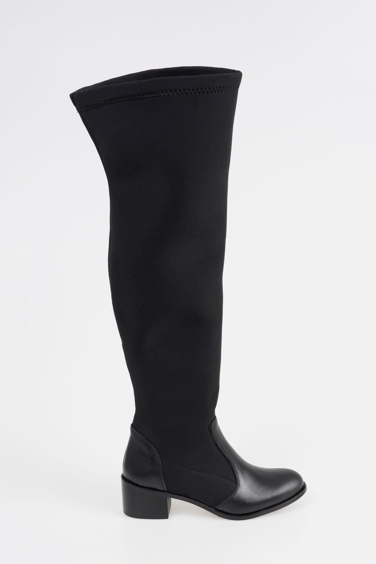 CZ London Genuine Leather Women s Over The Knee Wide Calf Boots