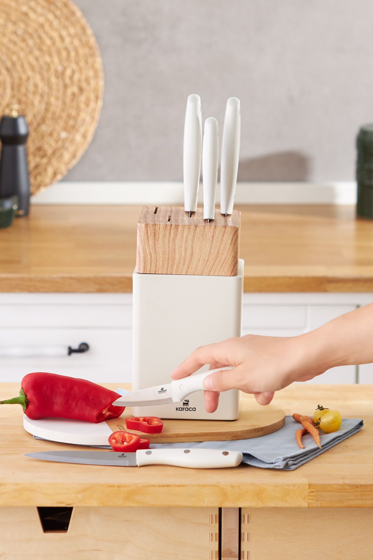 Cream knife set store