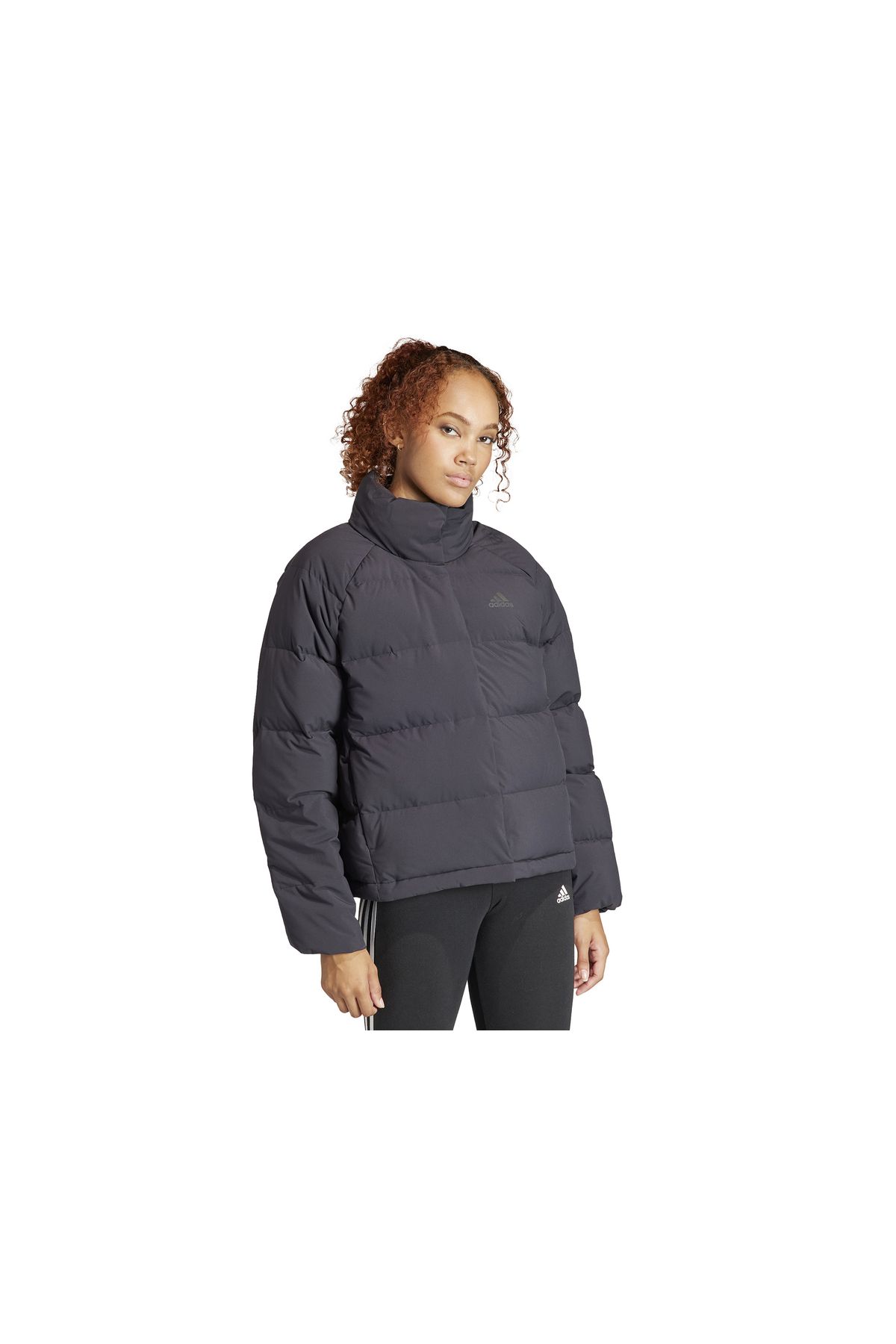 adidas W Helionic Rlx Women s Casual Coat HY3939 Gray Trendyol