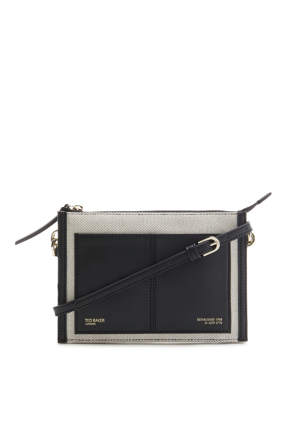 Black ted baker shoulder bag shop