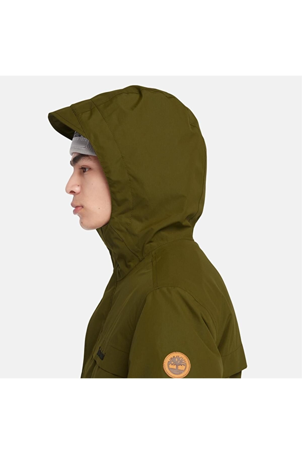 Timberland olive green top jacket