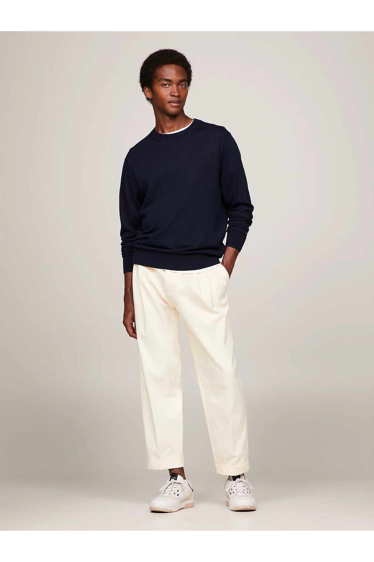 Tommy hilfiger outlet dark blue sweater
