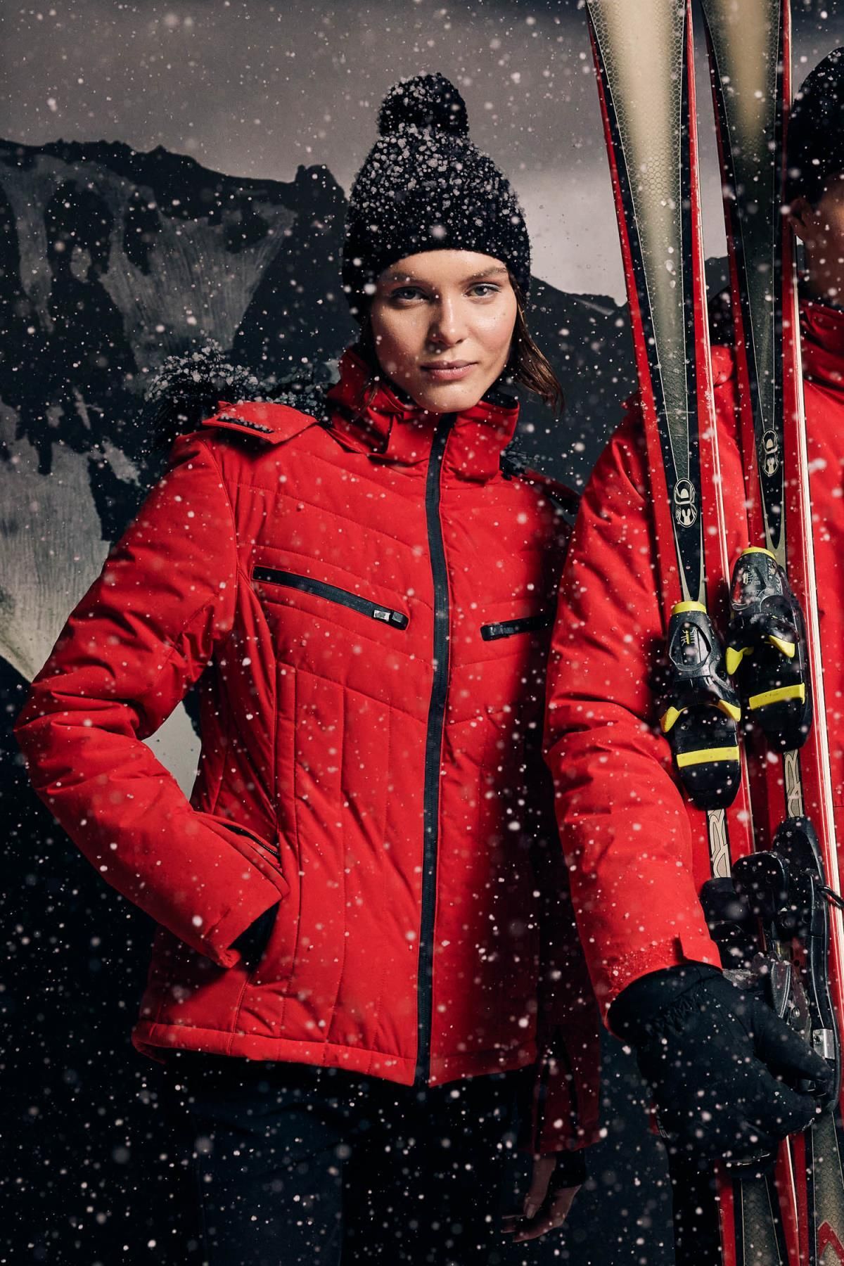 Slim fit ski suit sales