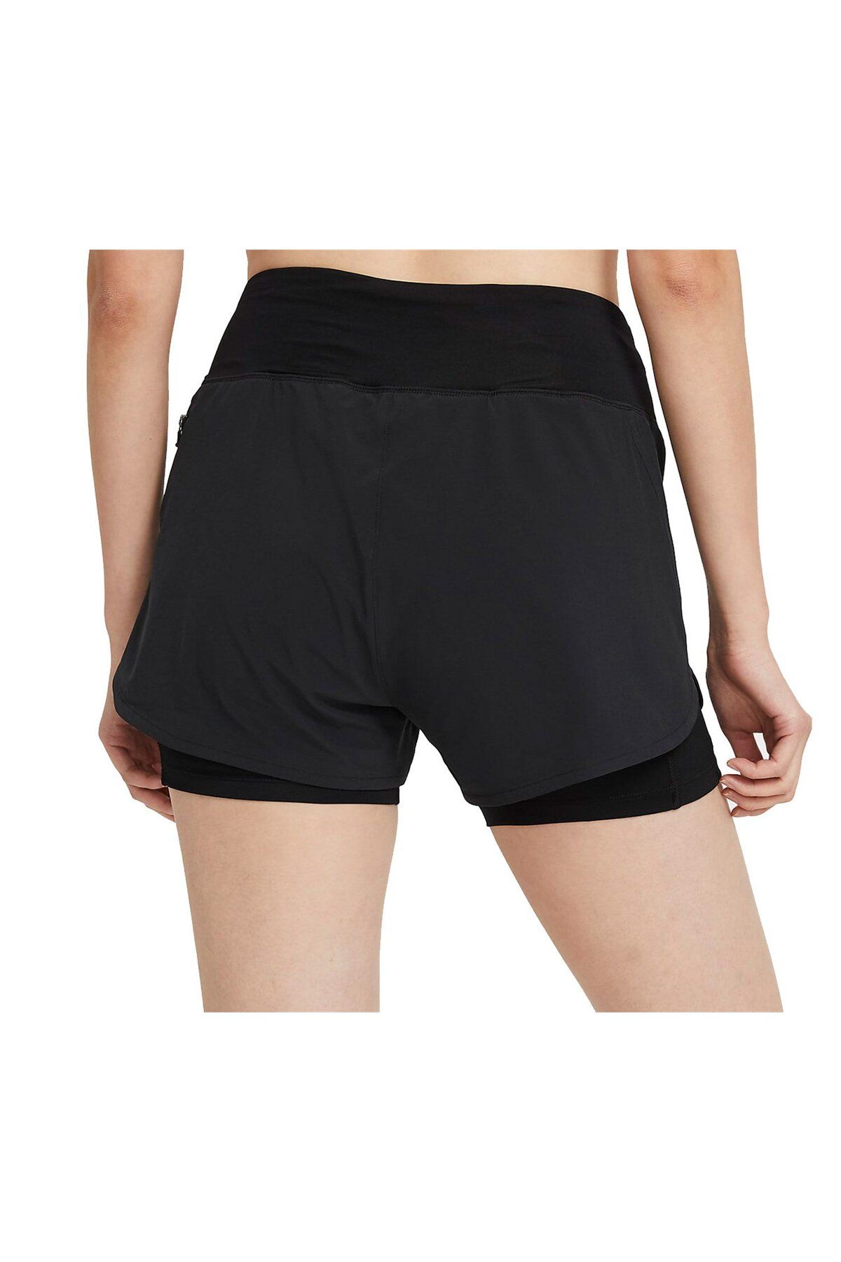 Nike Eclipse 2 In 1 Running Women s Shorts CZ9570 010 Trendyol