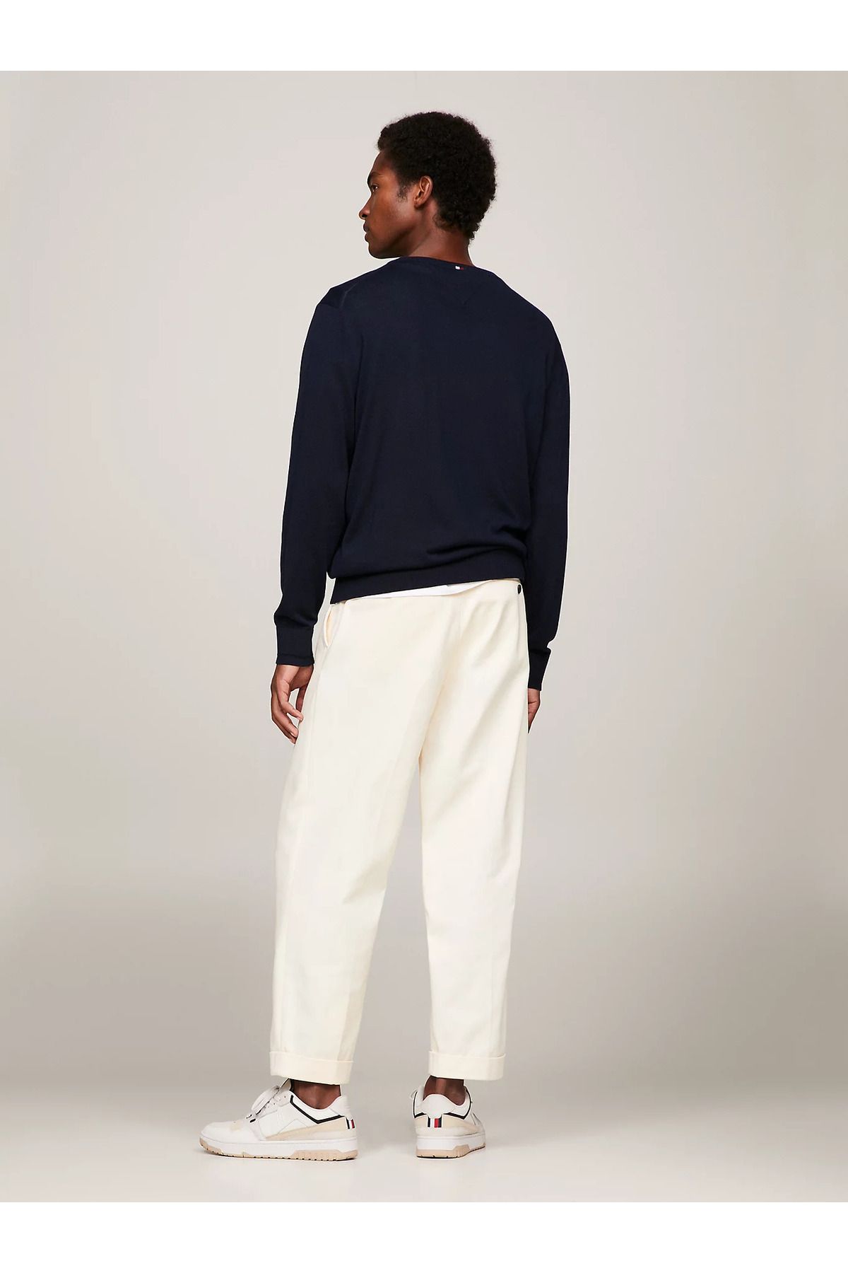 Tommy Hilfiger Sweater Dark blue Oversize Trendyol