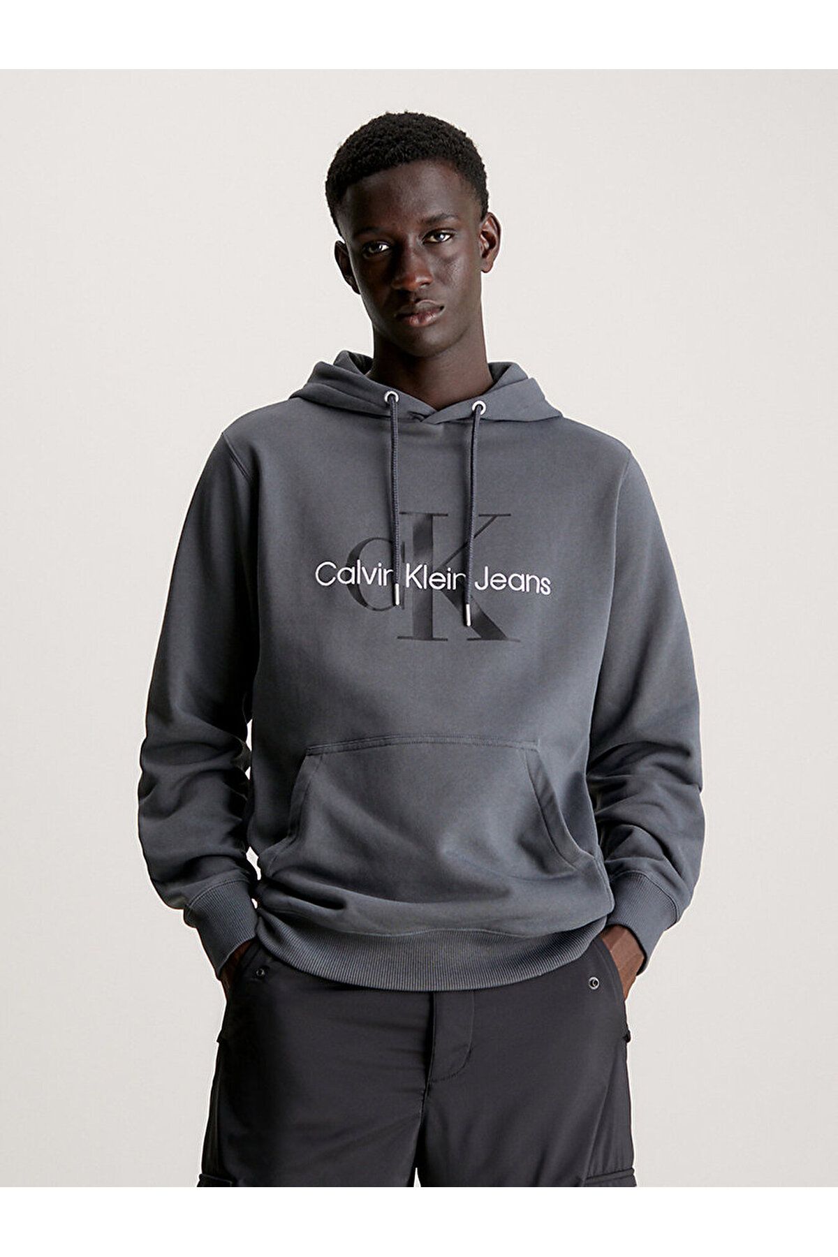 Gray calvin klein sweatshirt new arrivals