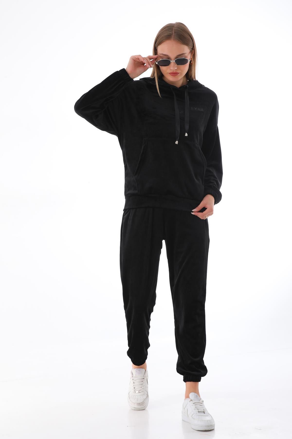 Velvet hotsell sweatsuit womens