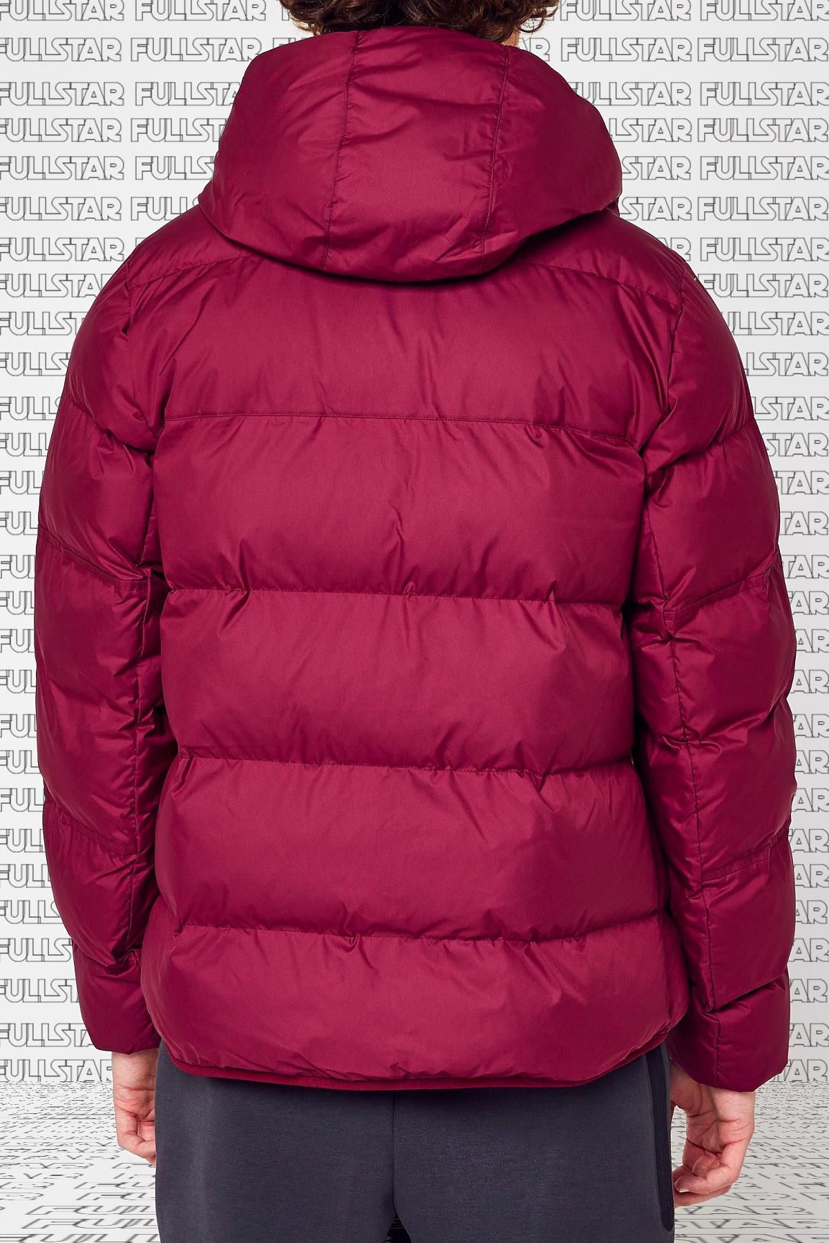 Burgundy nike jacket mens hot sale