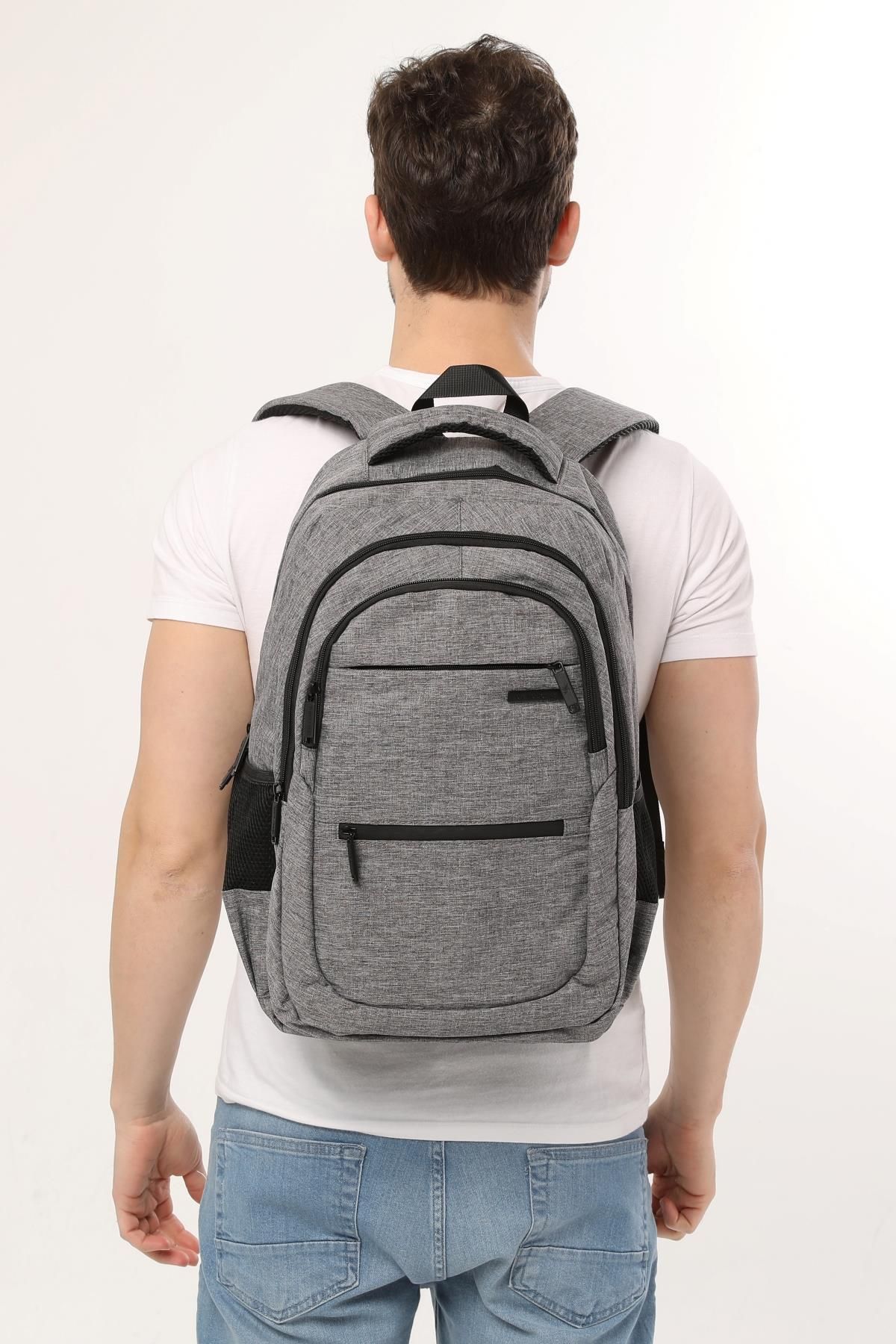 David Jones Laptop Bag Gray Trendyol